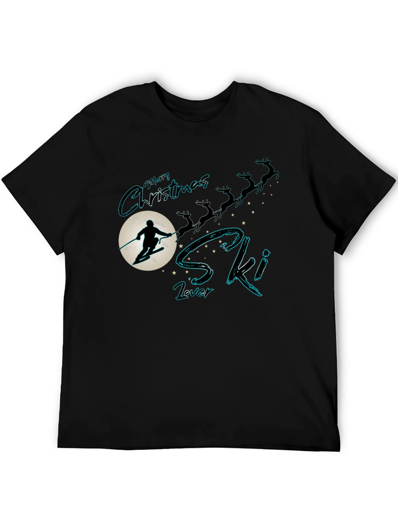 Christmas Ski Lover T-Shirt