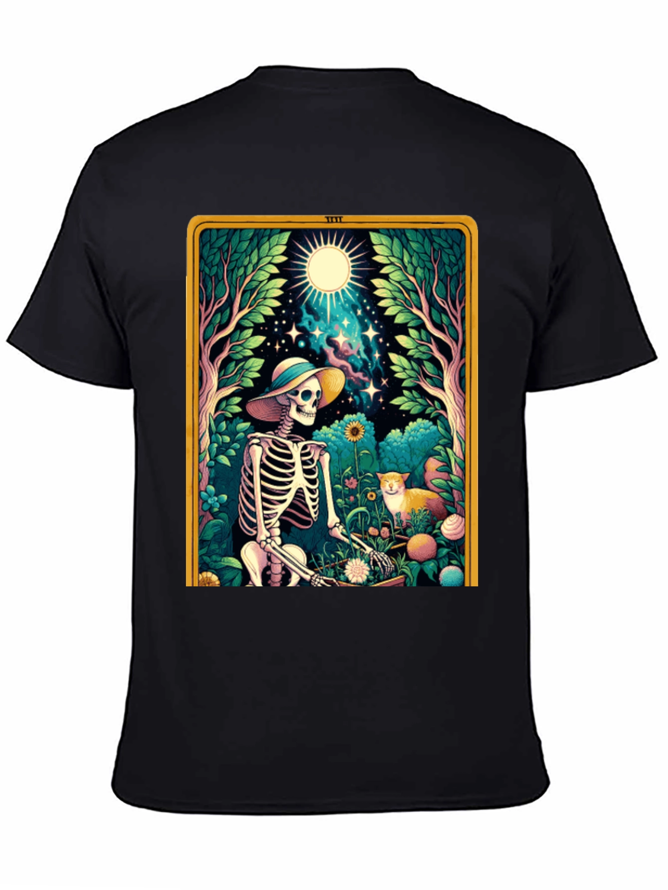 Skeleton Gardener Graphic Tee