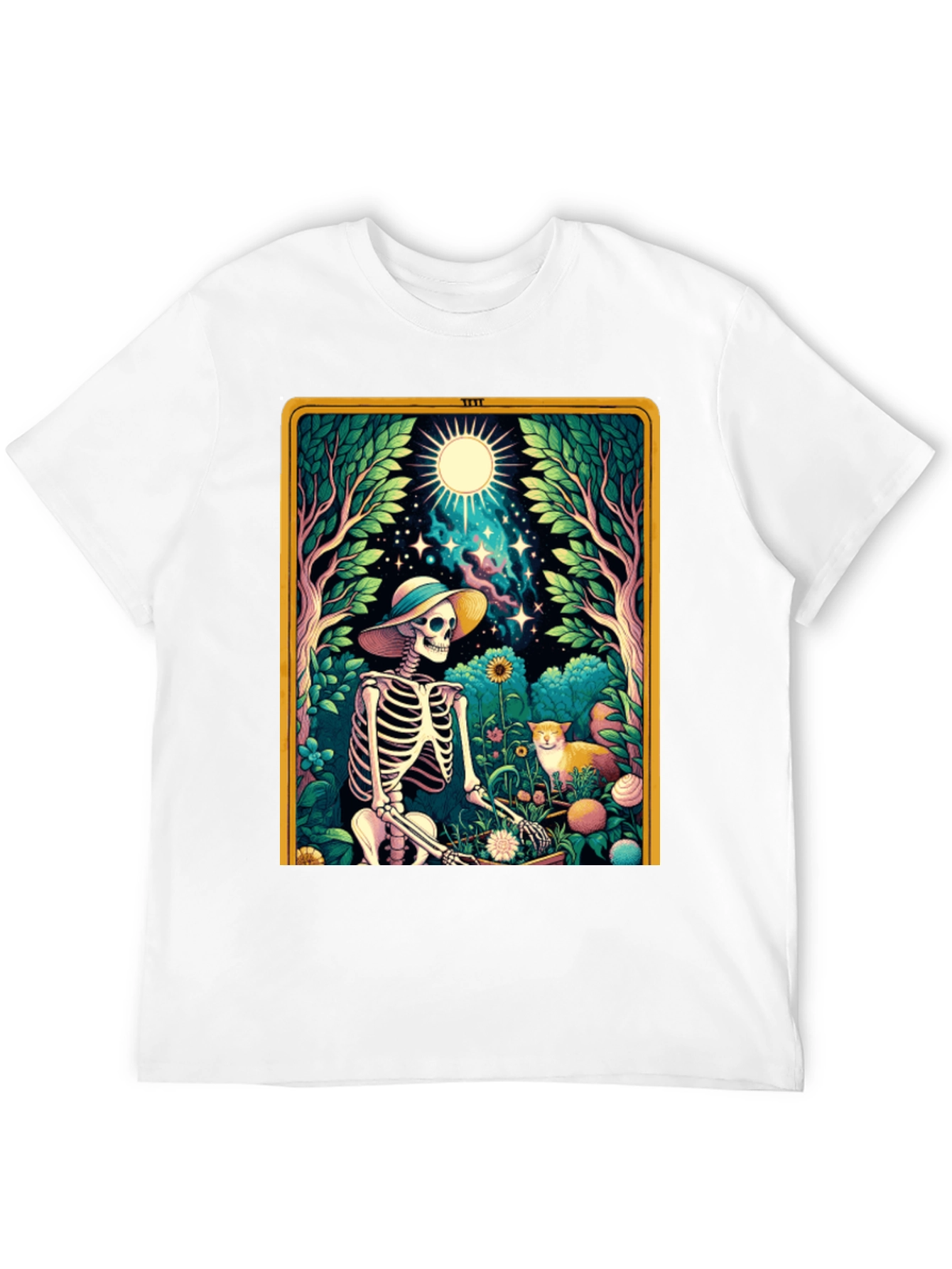 Skeleton Gardener Graphic Tee