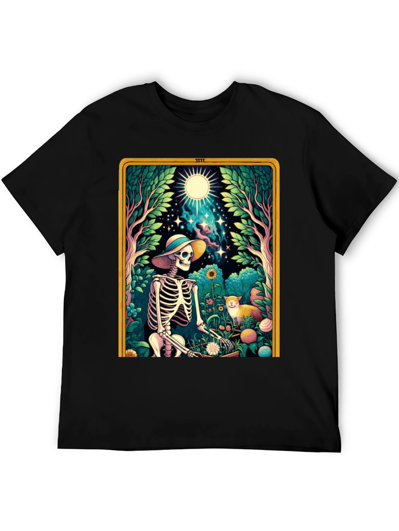 Skeleton Gardener Graphic Tee