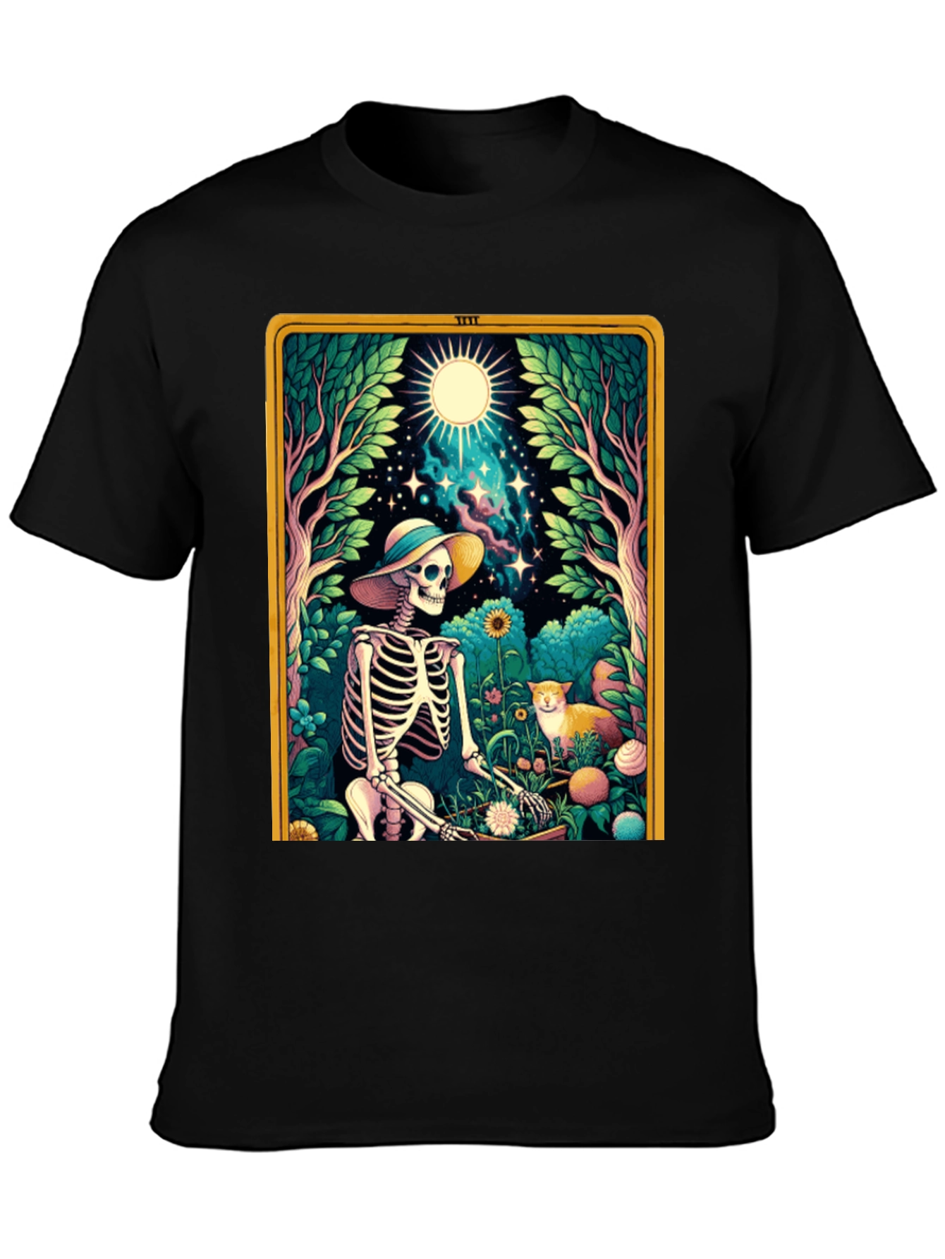 Skeleton Gardener Graphic Tee