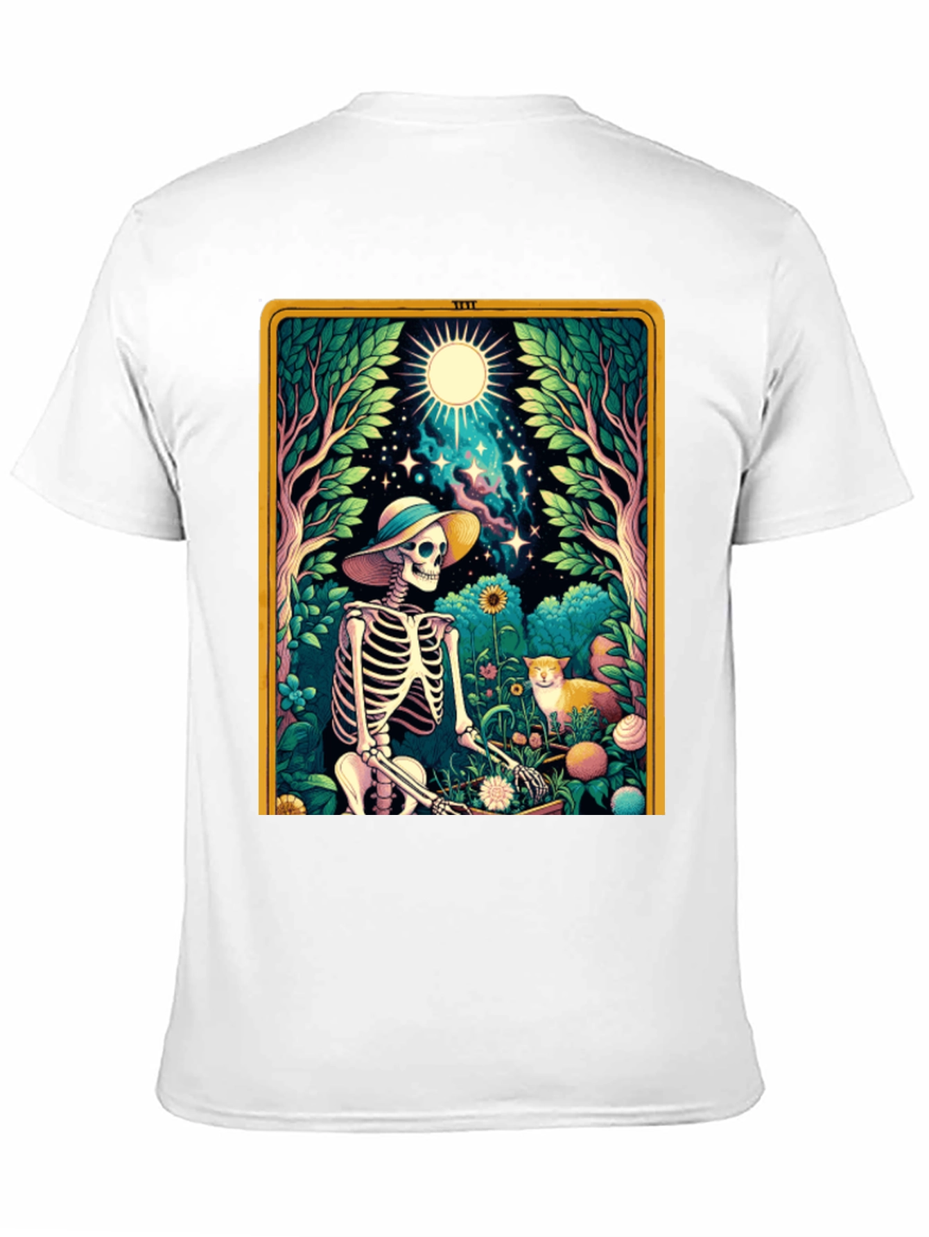 Skeleton Gardener Graphic Tee