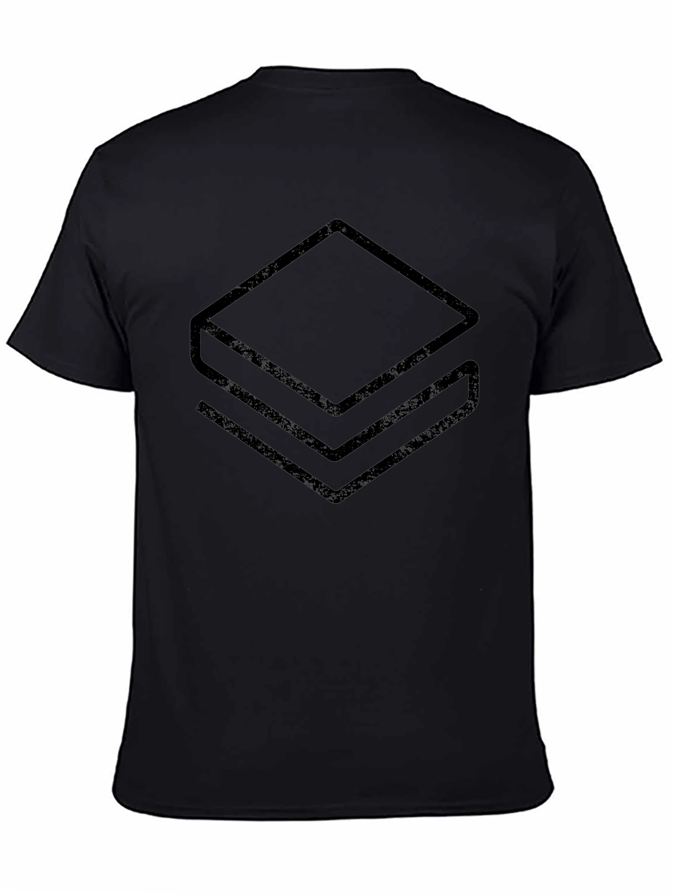 Minimalist Geometric Stacked T-Shirt