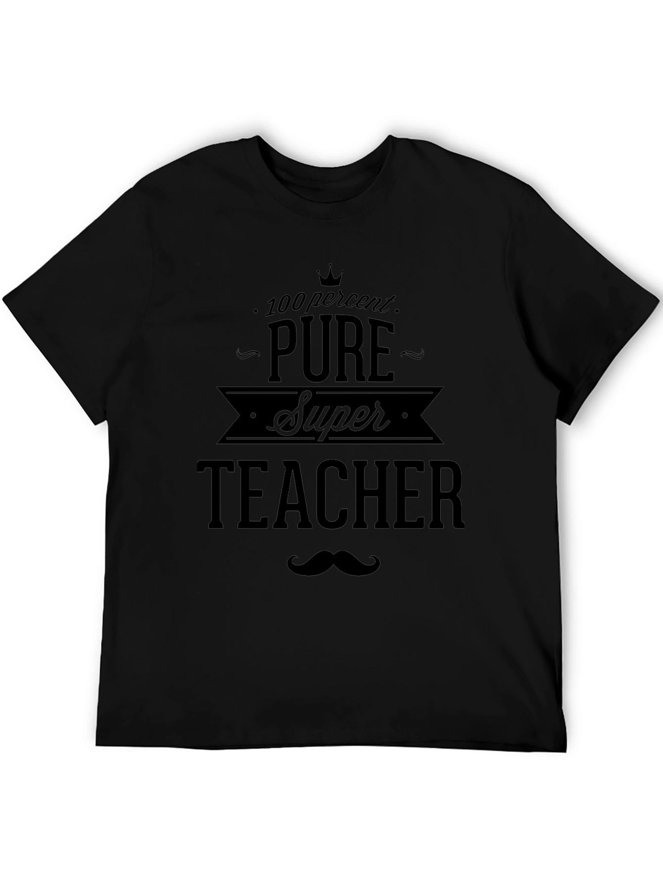 Super Teacher Black T-Shirt