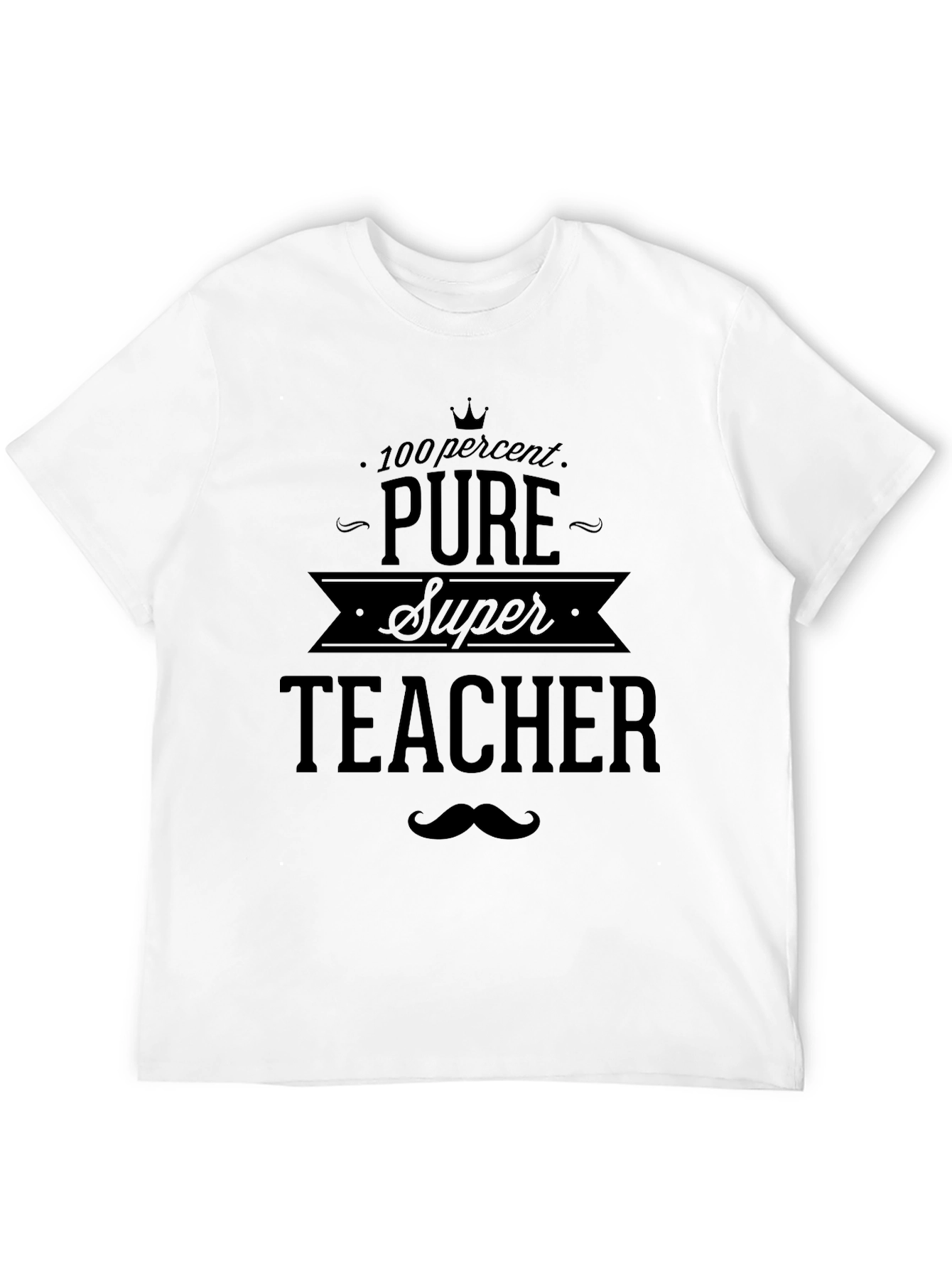 Super Teacher Black T-Shirt
