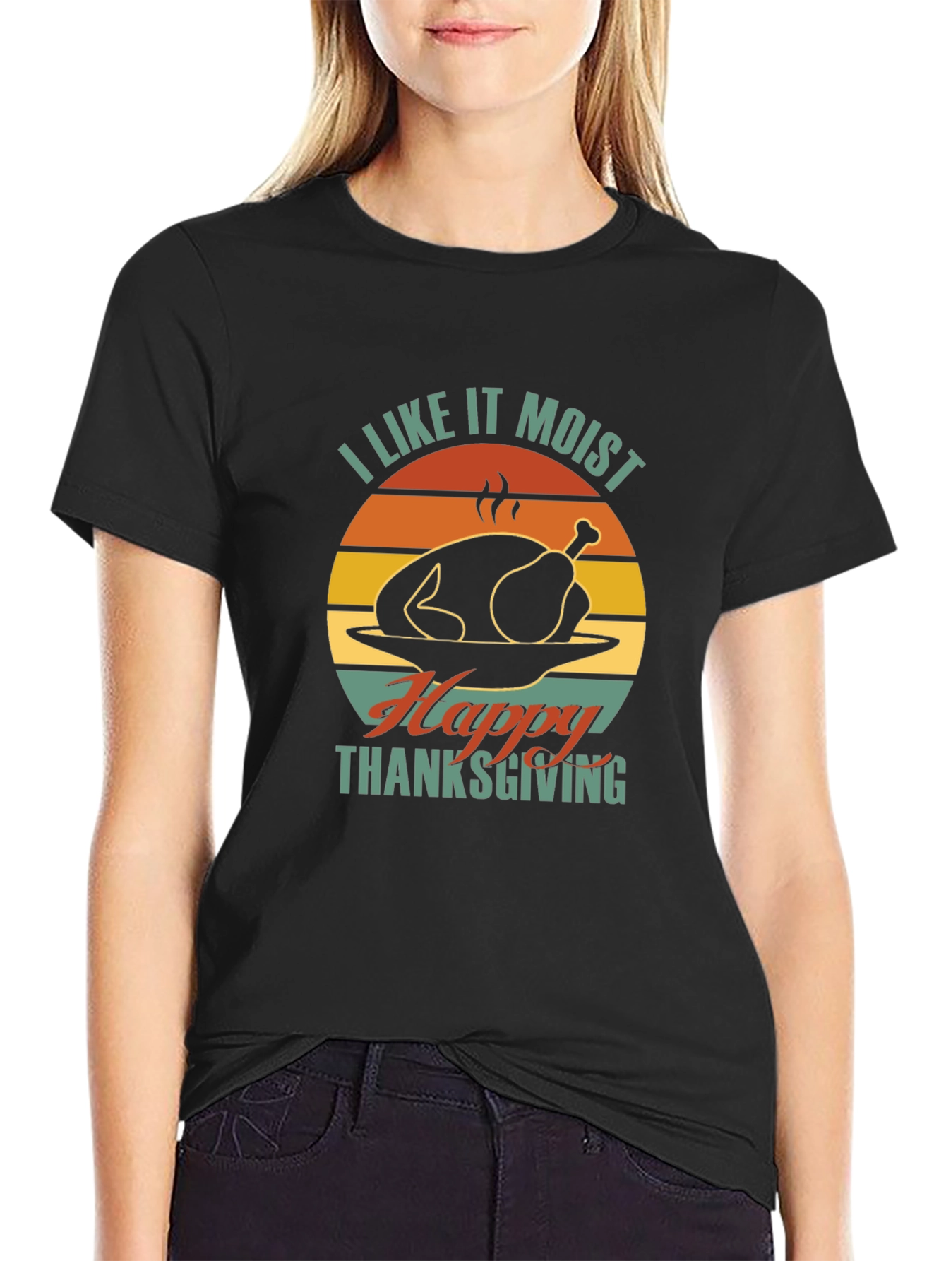 I Like It Moist Thanksgiving Graphic Tee