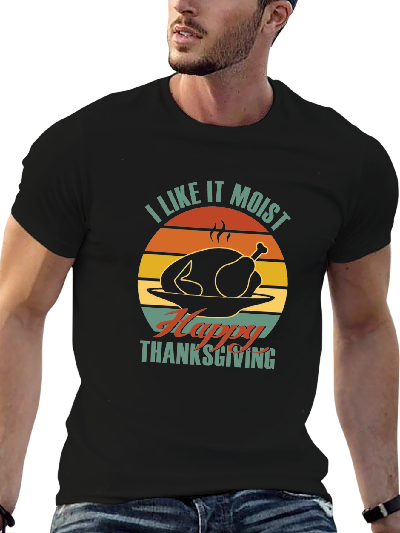I Like It Moist Thanksgiving Graphic Tee