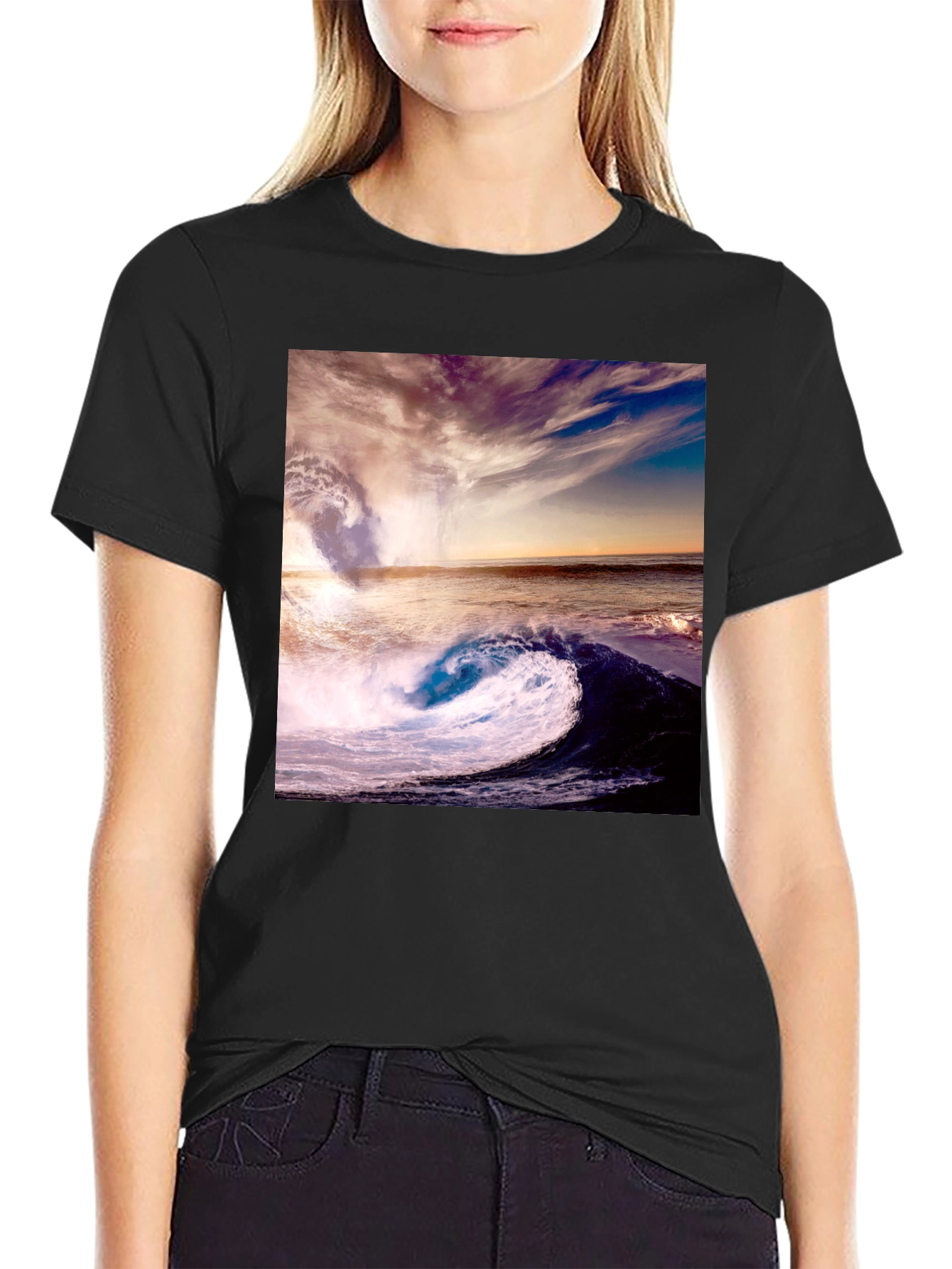 Ocean Wave Graphic T-Shirt