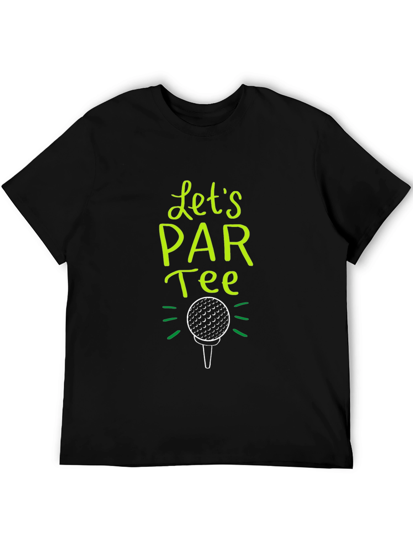 Lets PAR Tee Golf T-Shirt - Black