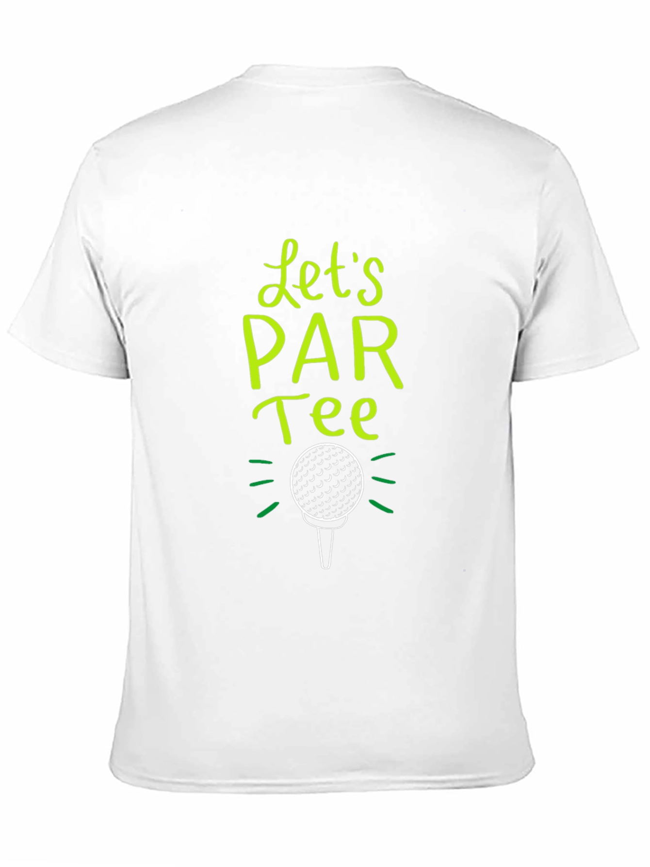 Lets PAR Tee Golf T-Shirt - Black
