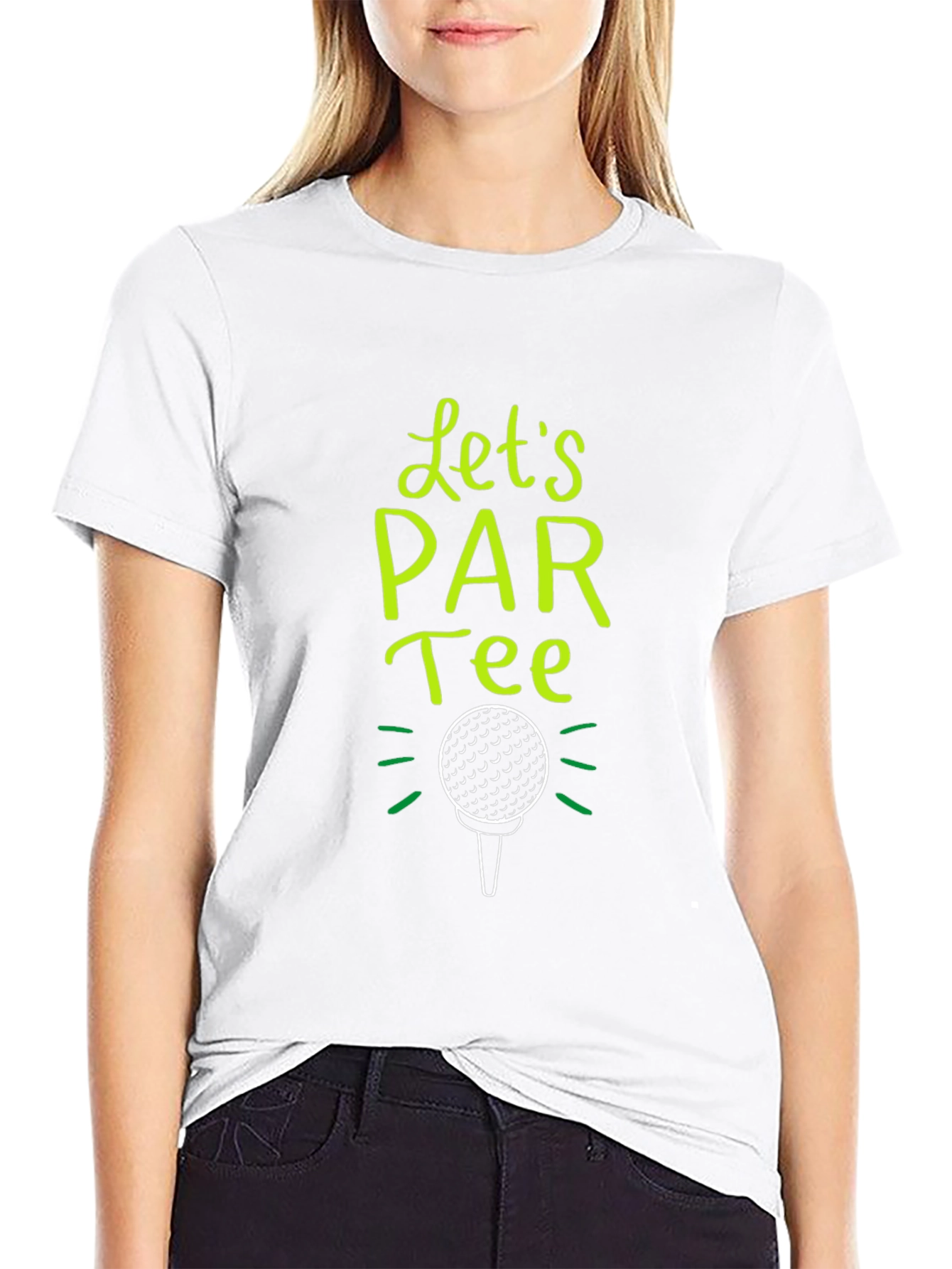 Lets PAR Tee Golf T-Shirt - Black