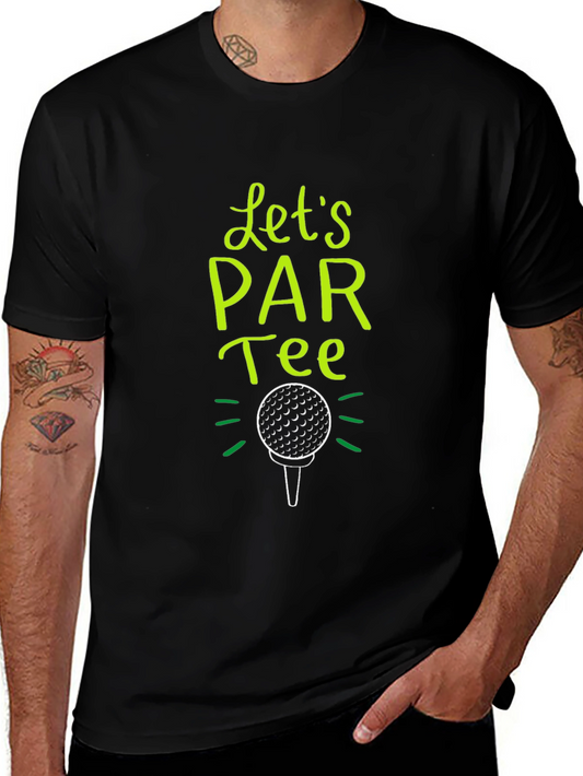 Lets PAR Tee Golf T-Shirt - Black