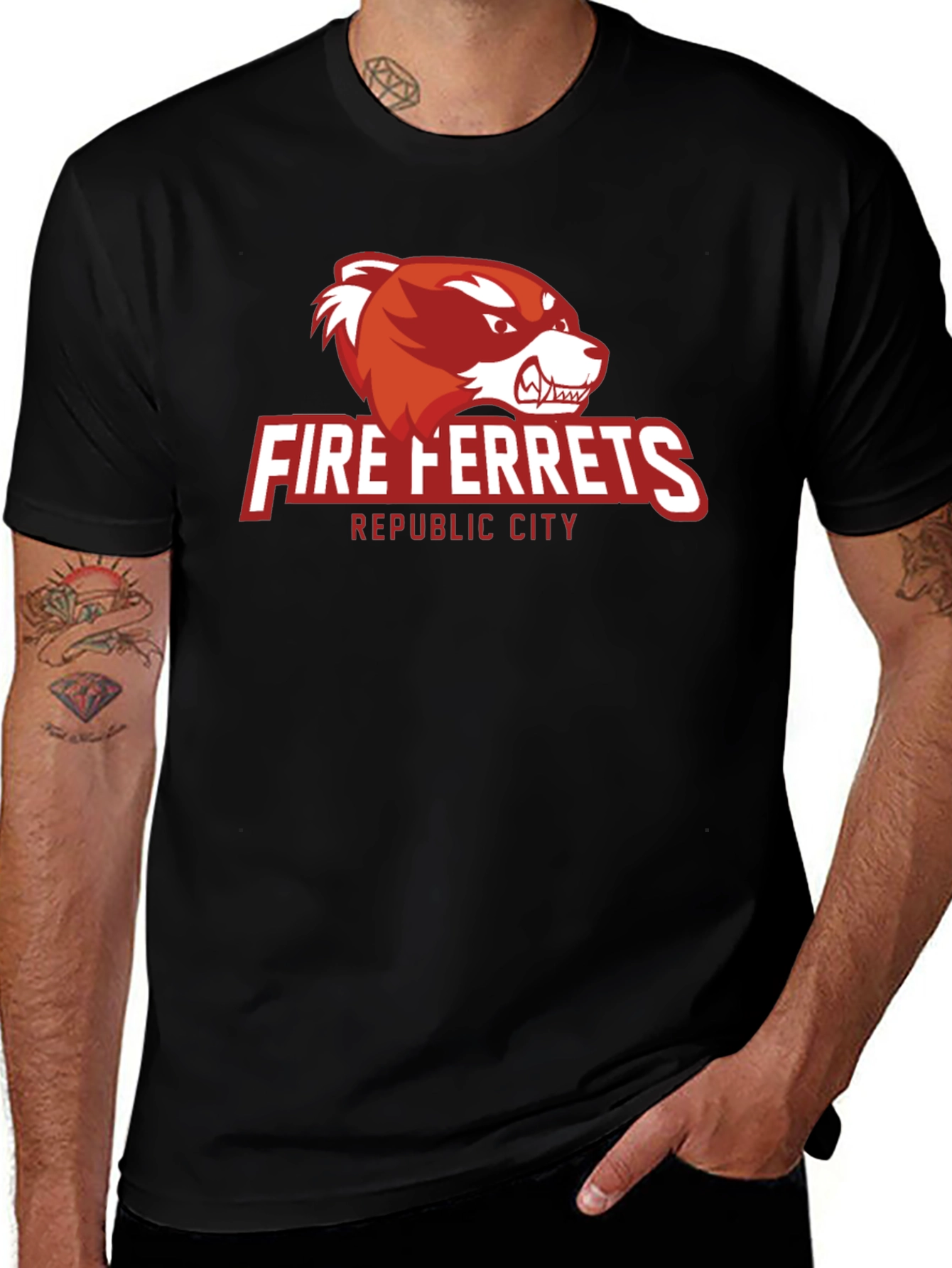 Fire Ferrets Republic City T-Shirt