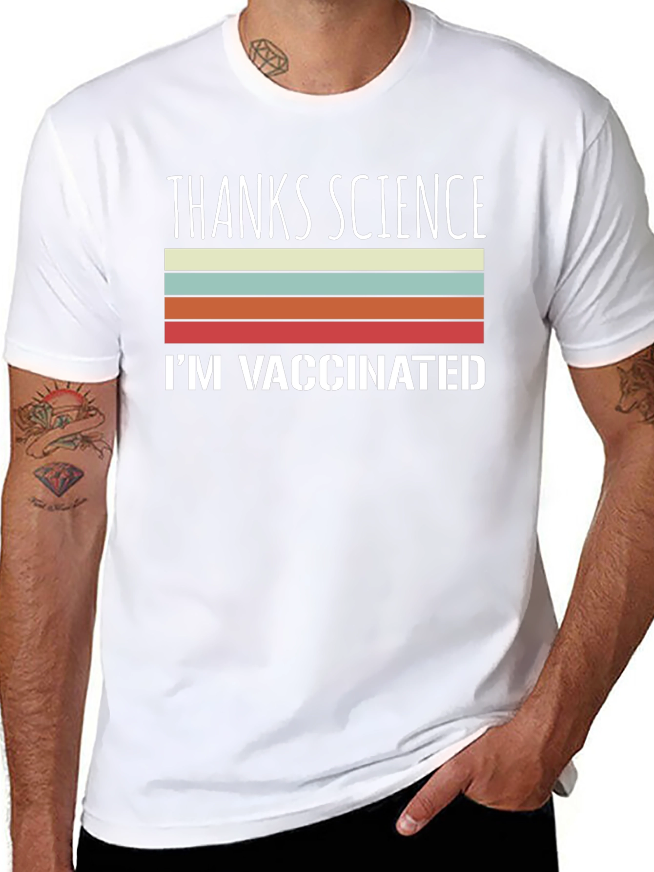 Thanks Science Im Vaccinated T-Shirt