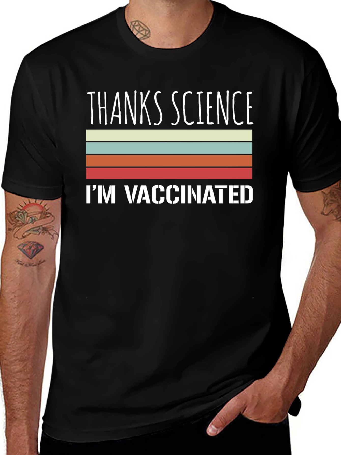 Thanks Science Im Vaccinated T-Shirt
