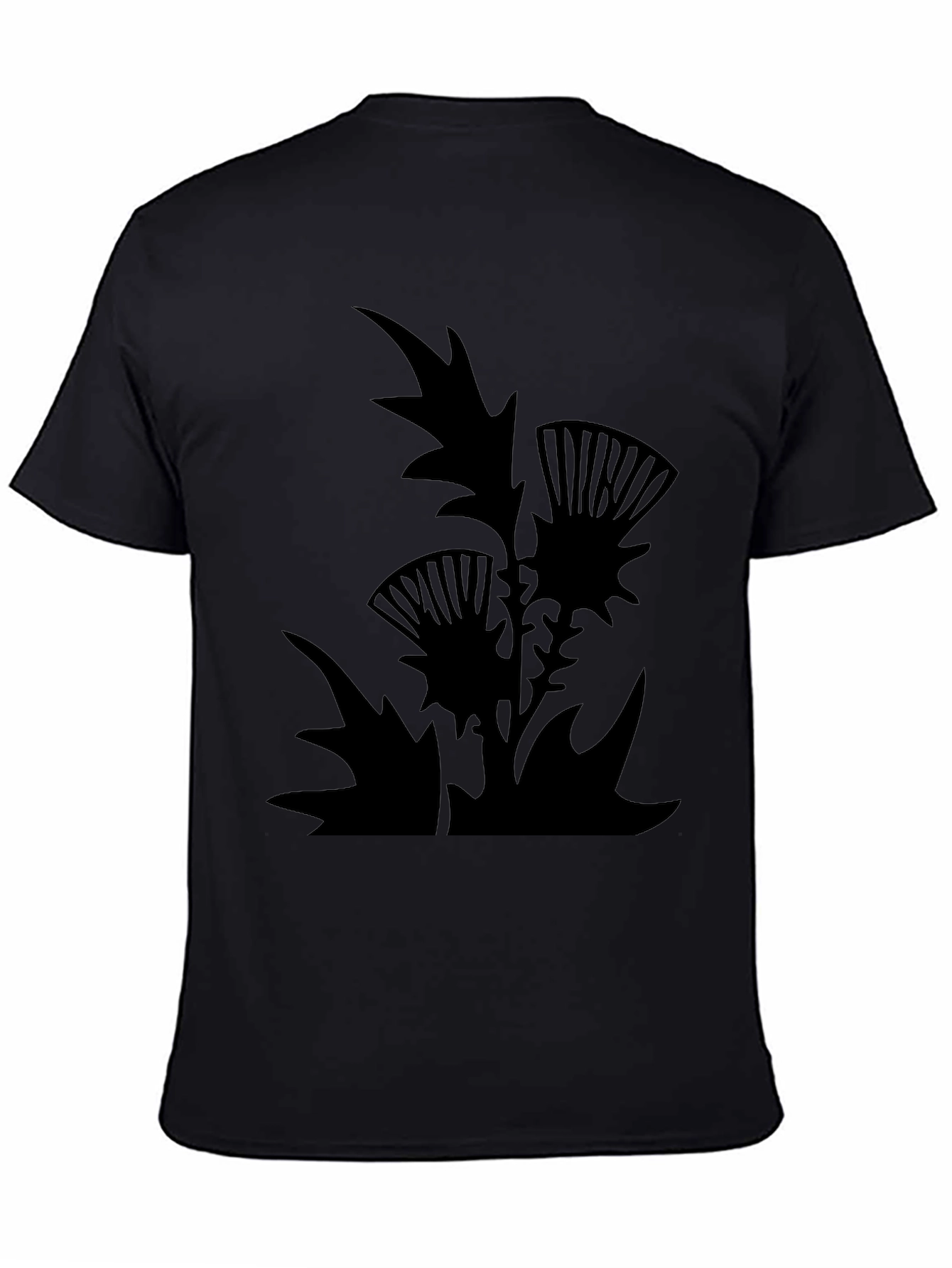Thistle Graphic Tee - Mens Black T-Shirt