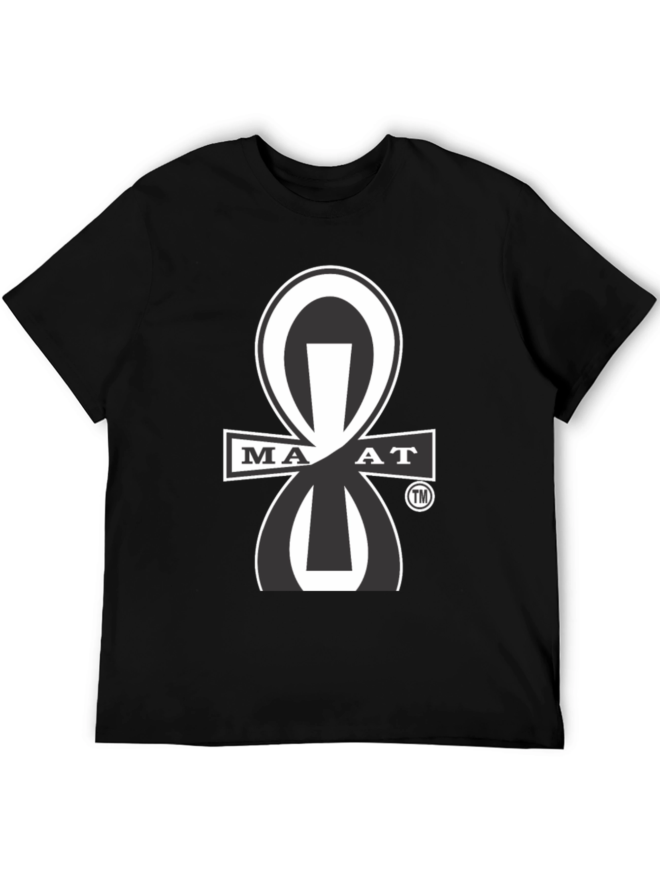 Maat Symbol Graphic T-Shirt - Black