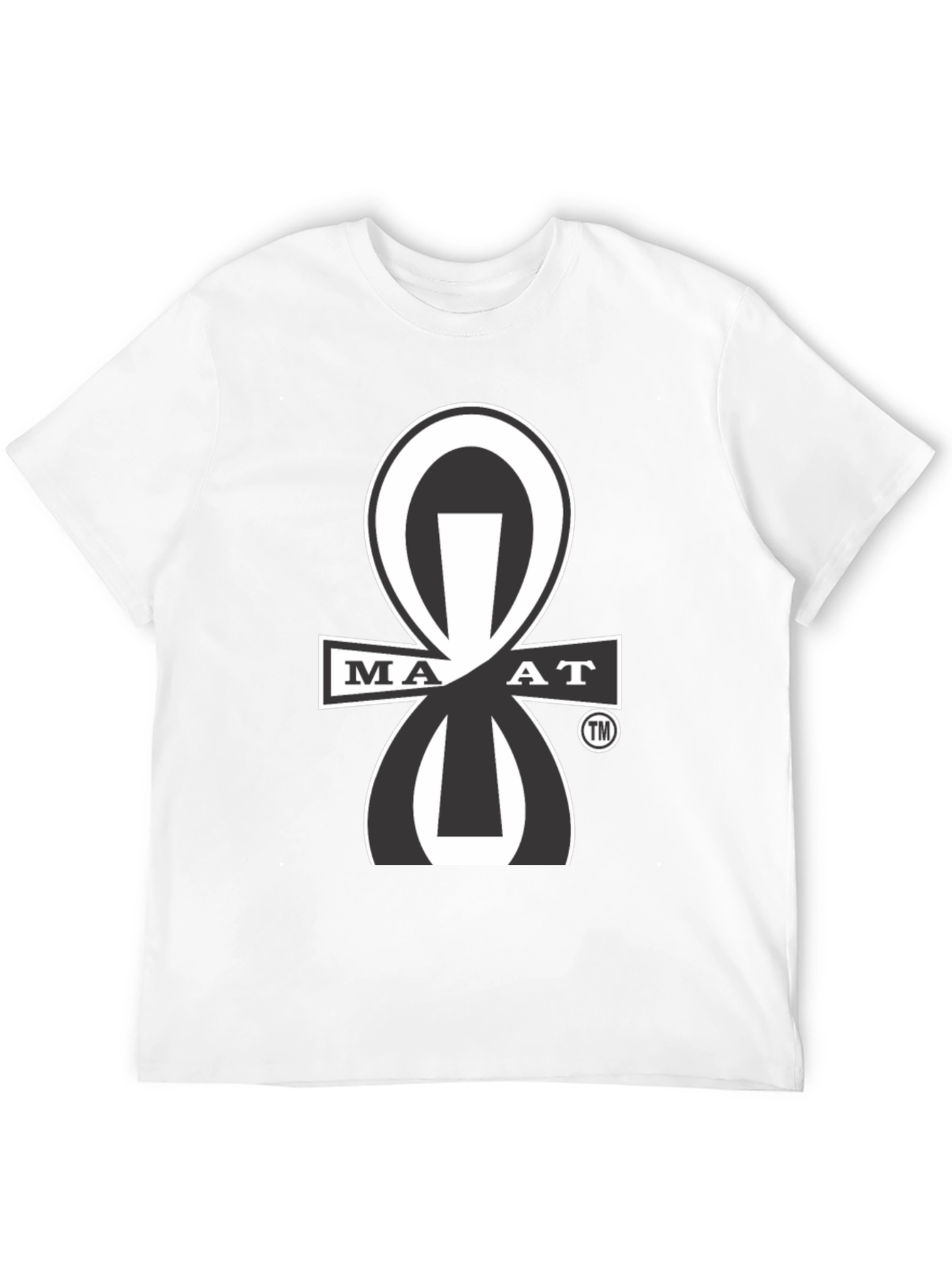 Maat Symbol Graphic T-Shirt - Black