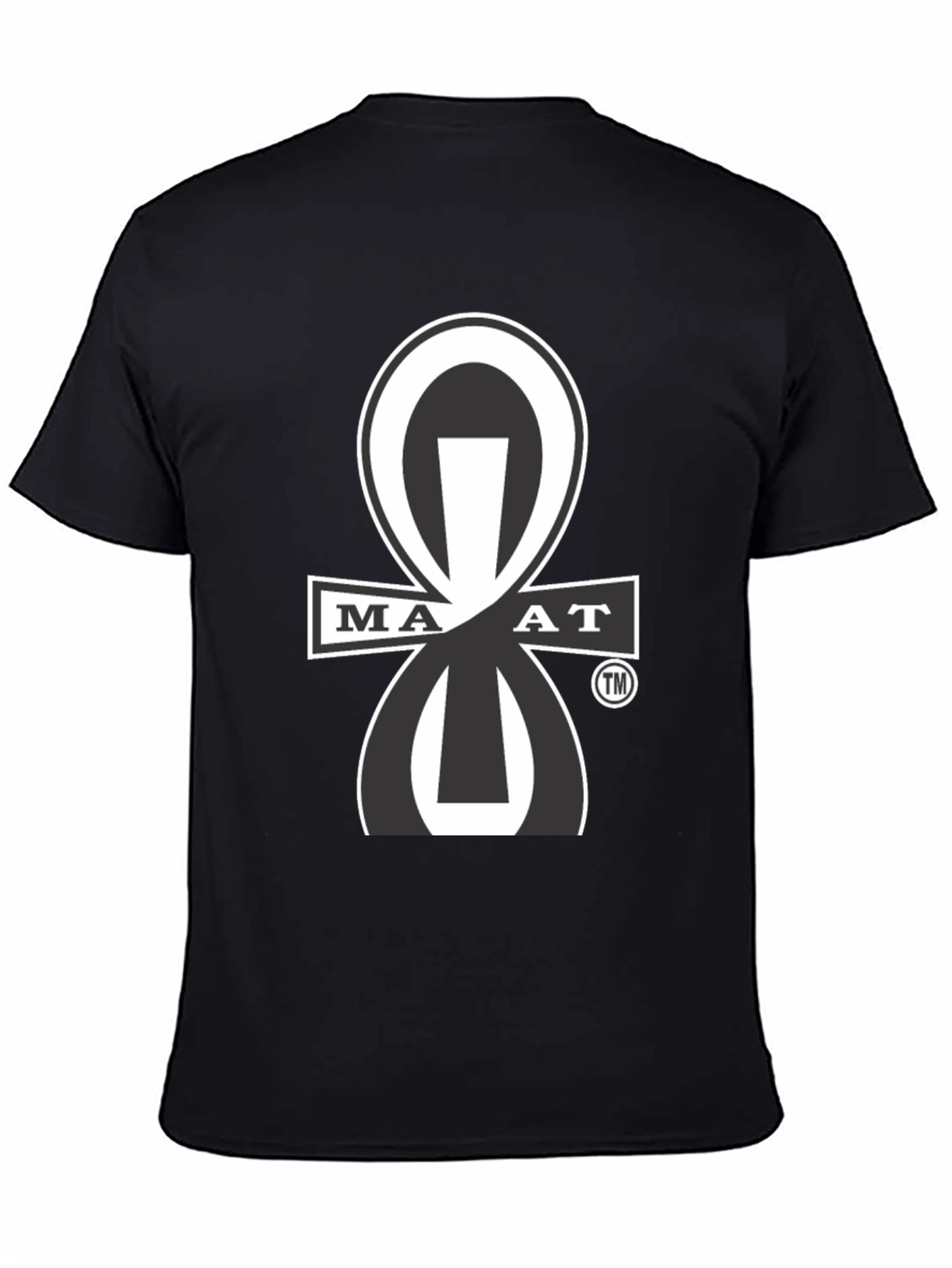 Maat Symbol Graphic T-Shirt - Black