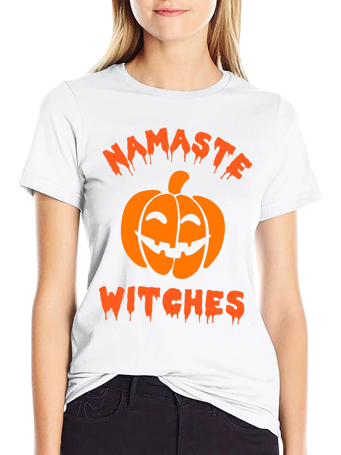 Namaste Witches Halloween T-Shirt