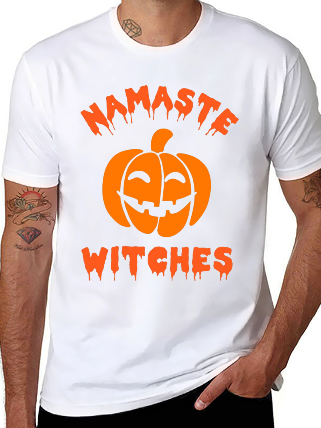 Namaste Witches Halloween T-Shirt