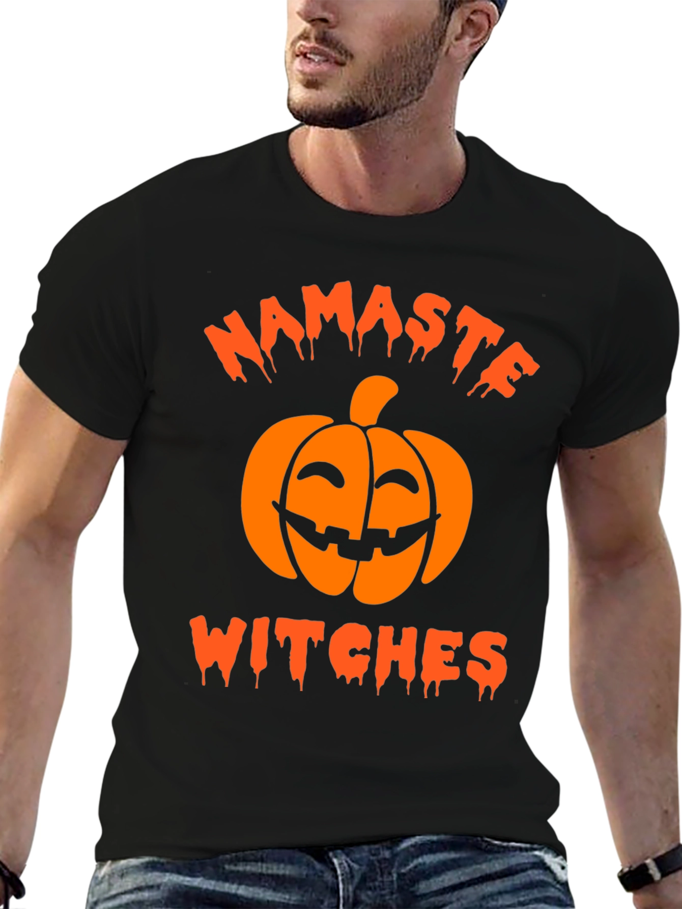 Namaste Witches Halloween T-Shirt