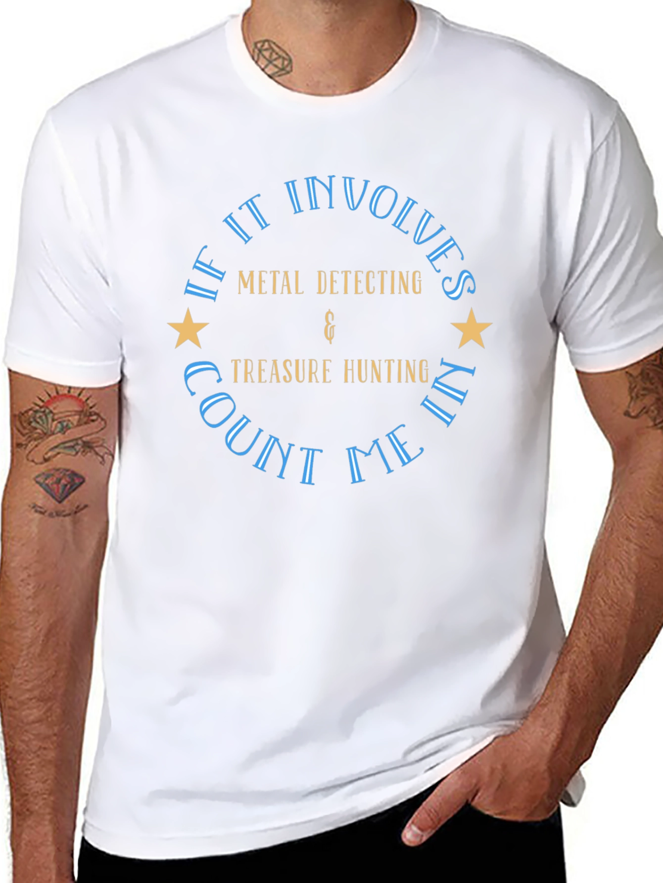 Metal Detecting & Treasure Hunting T-Shirt