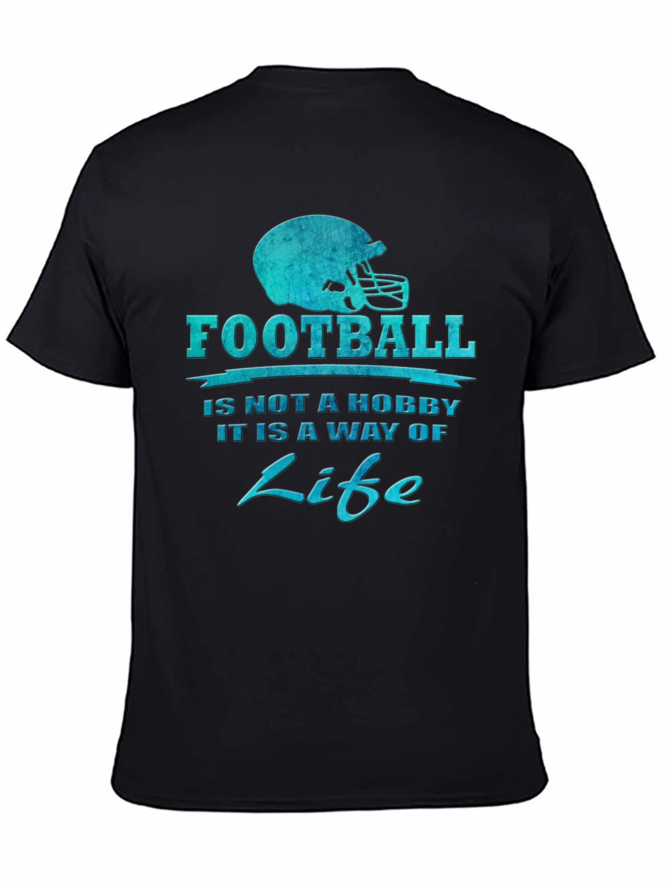 Football is Life Graphic T-Shirt