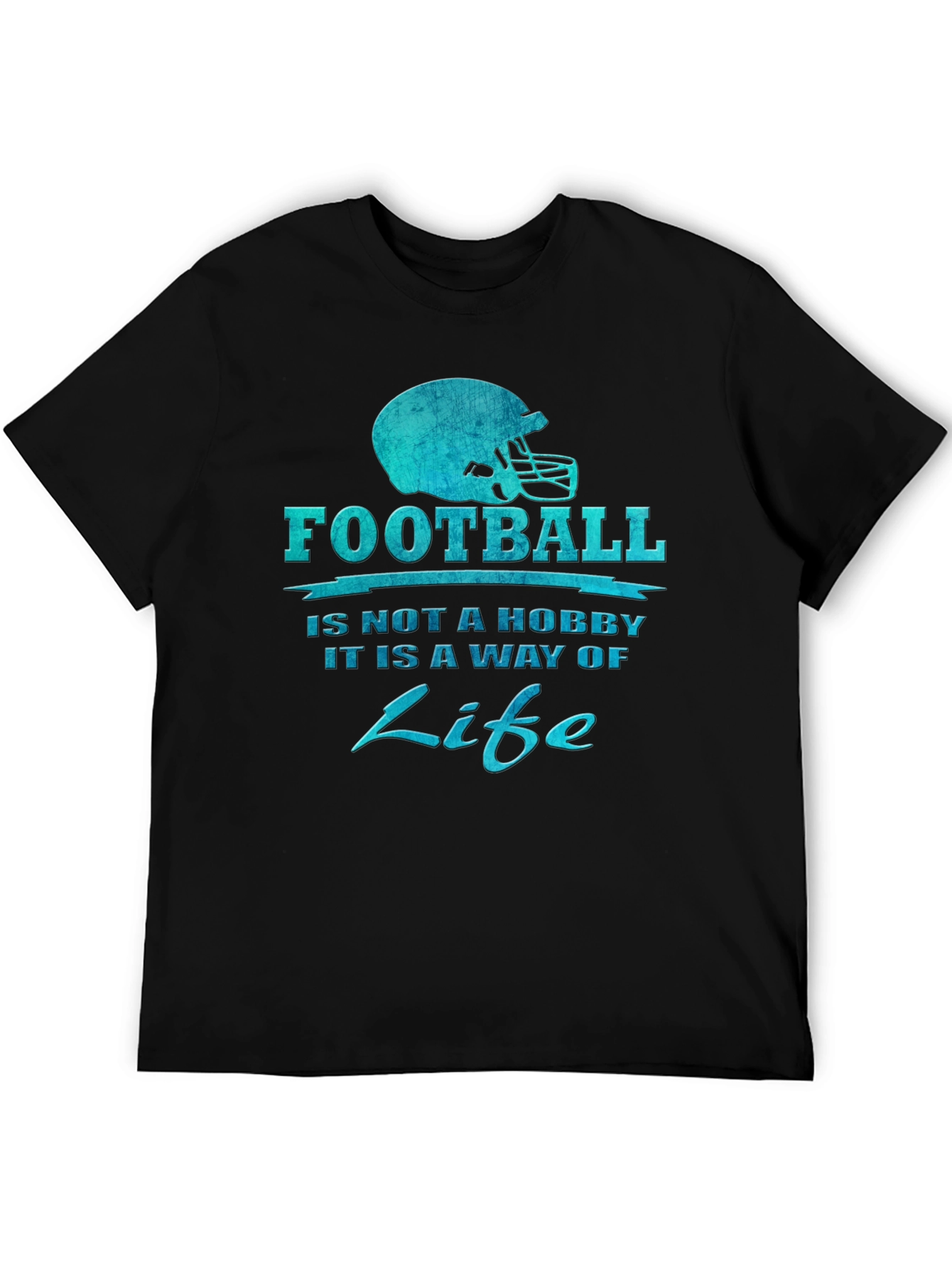 Football is Life Graphic T-Shirt