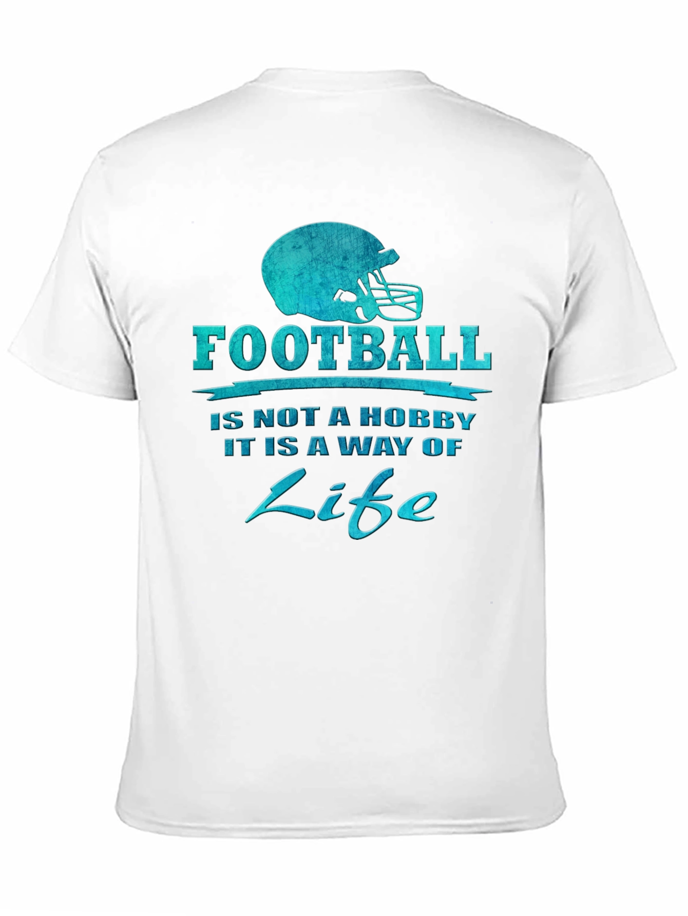 Football is Life Graphic T-Shirt