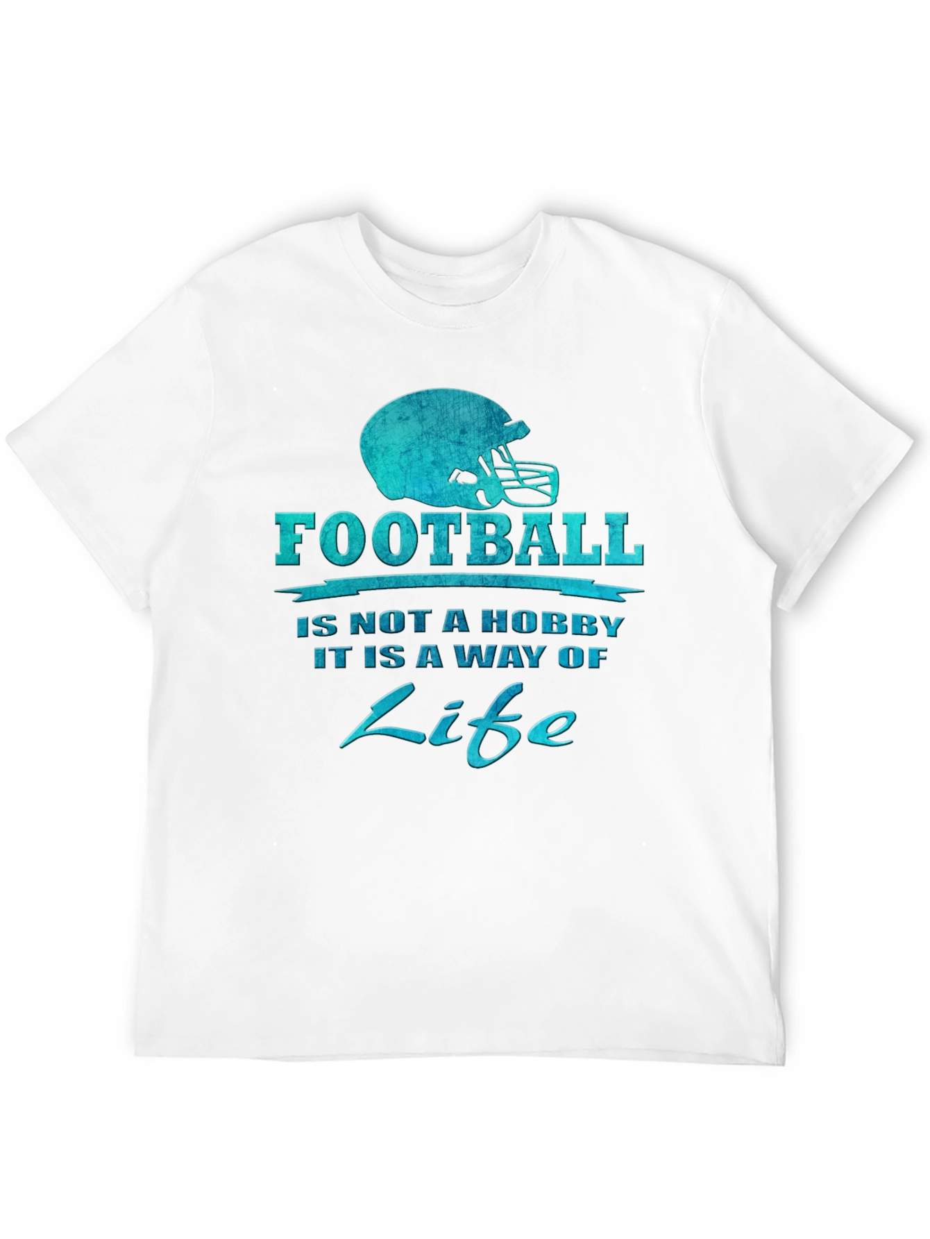 Football is Life Graphic T-Shirt