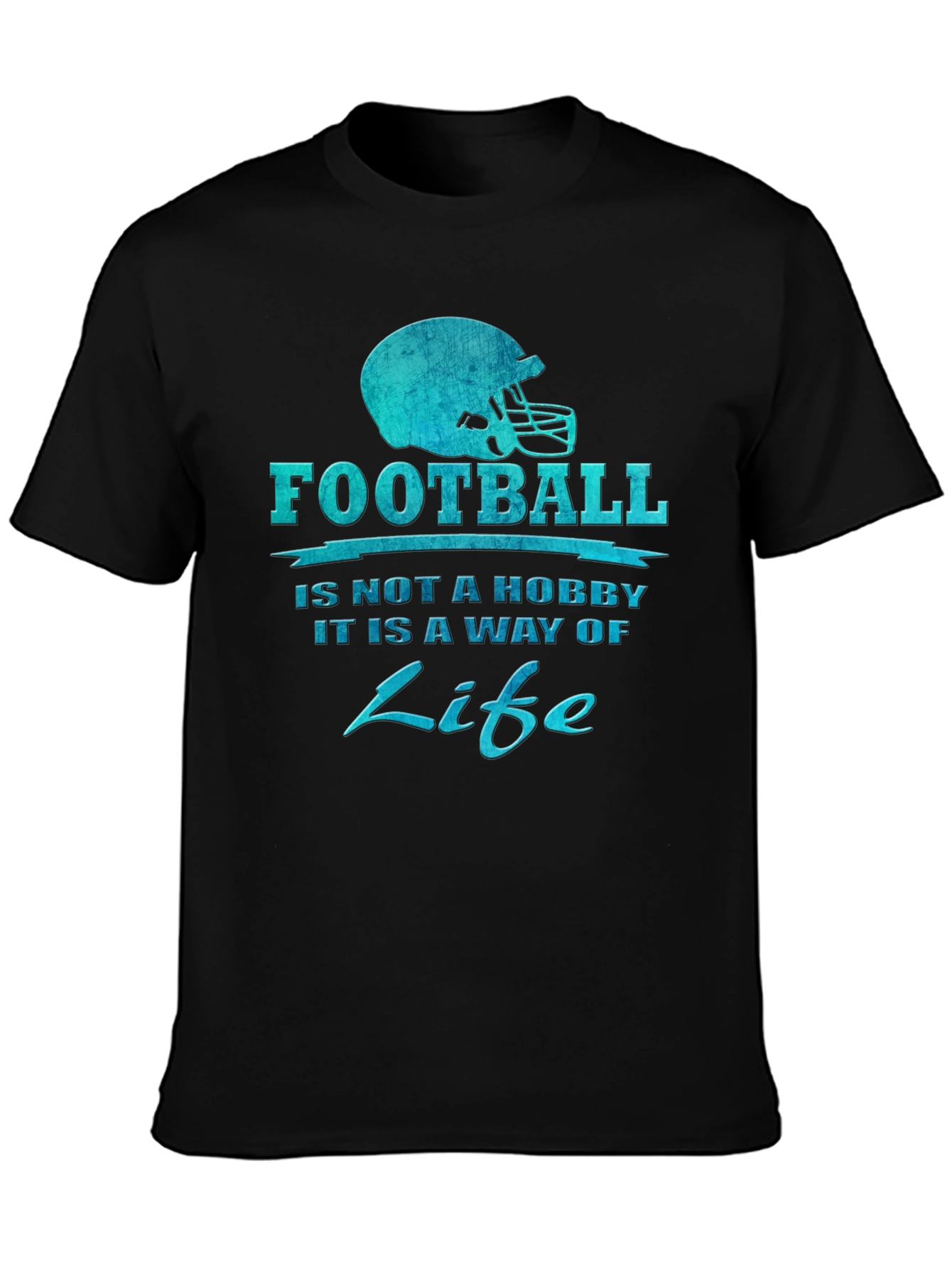 Football is Life Graphic T-Shirt