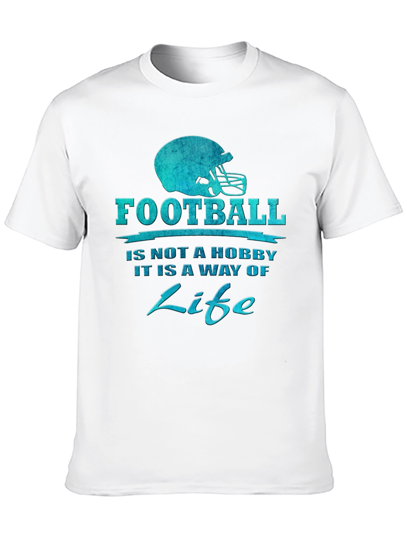 Football is Life Graphic T-Shirt