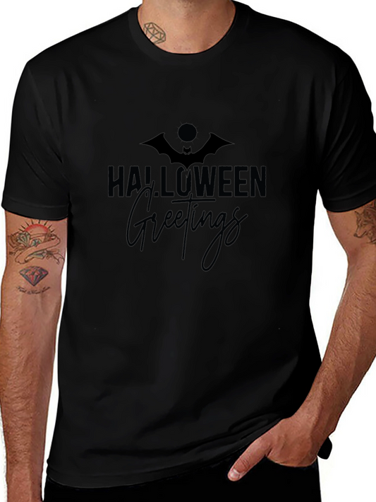 Halloween Greetings Black T-Shirt