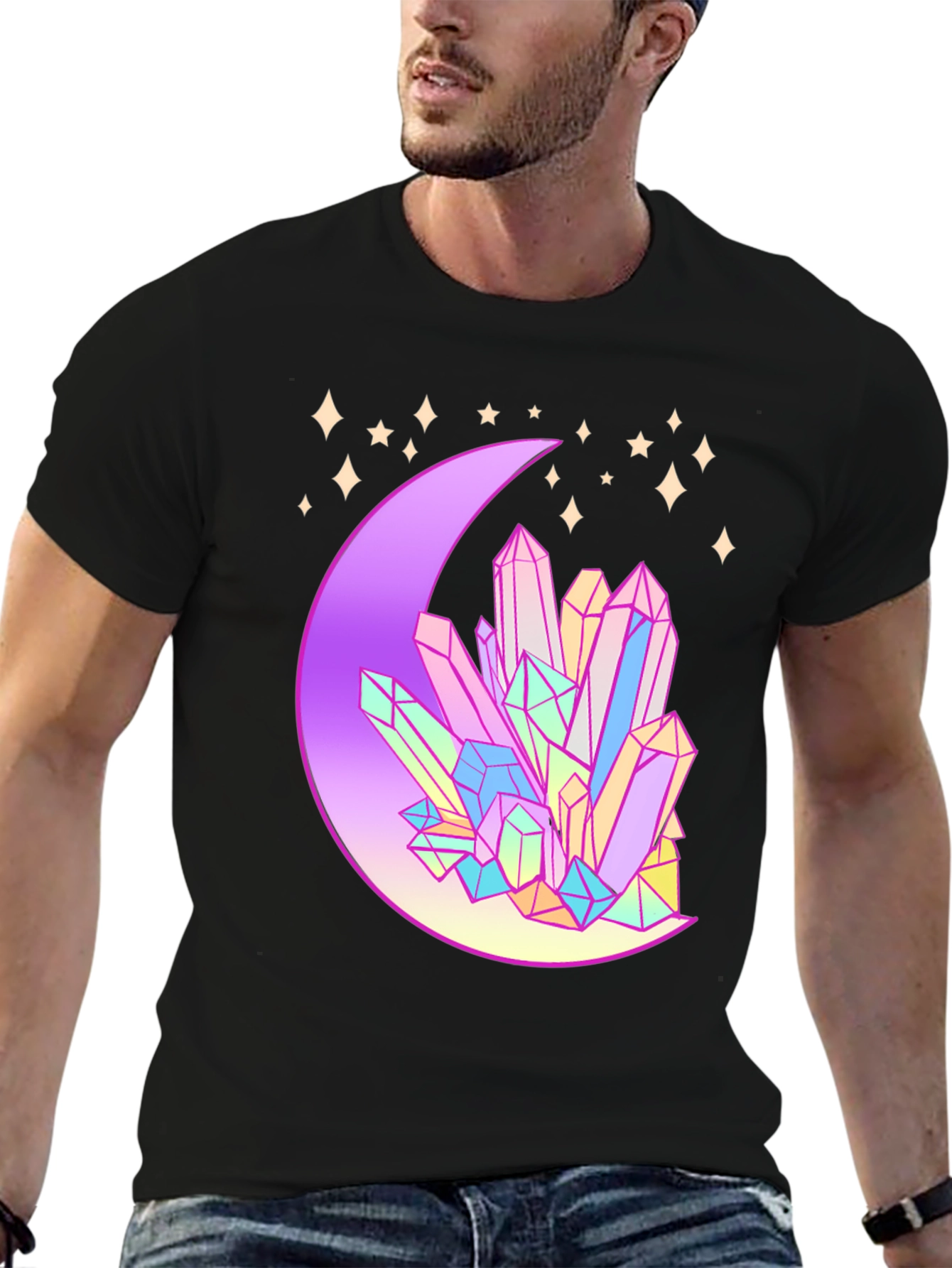 Crystal Moon Graphic T-Shirt