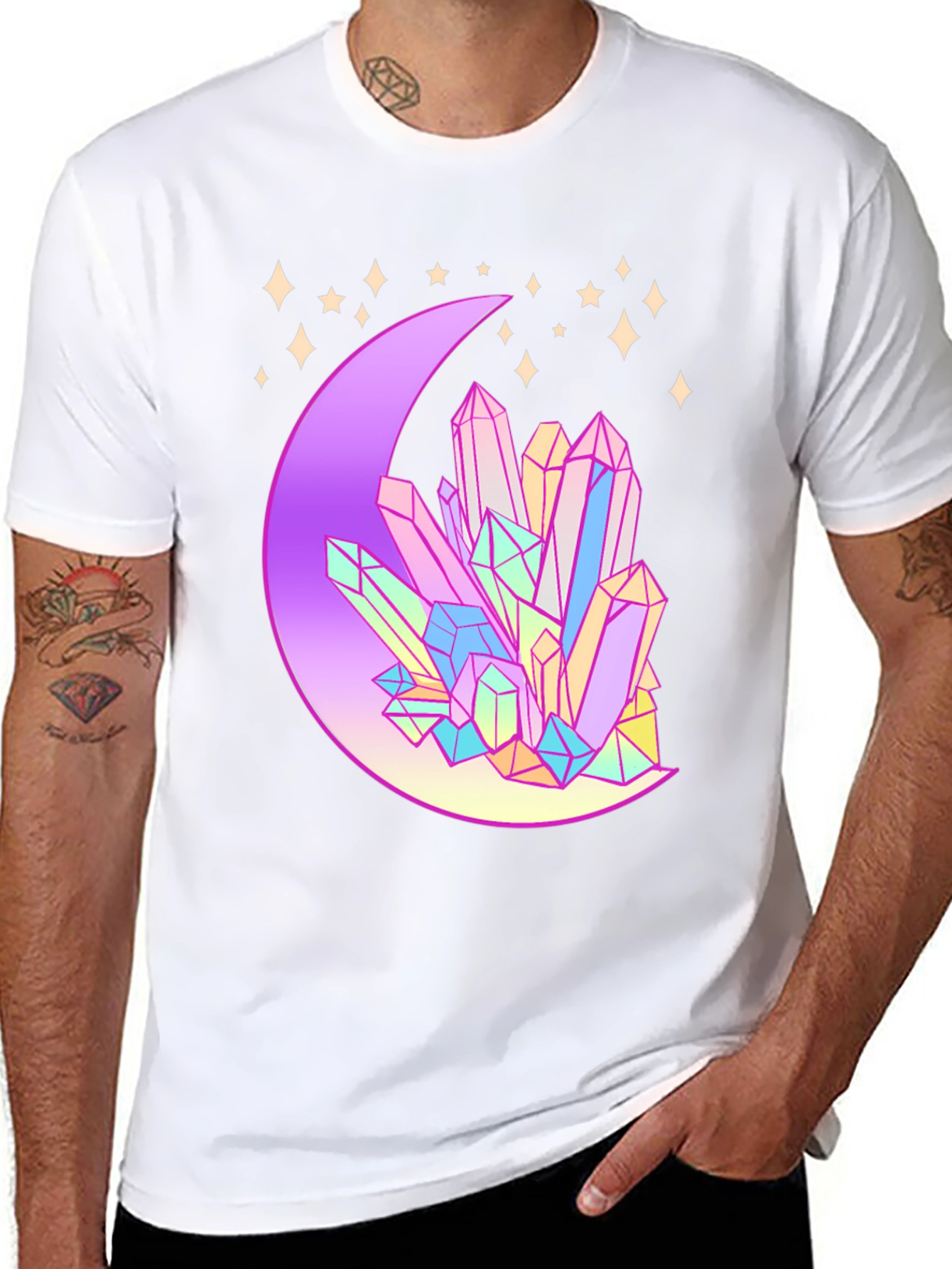 Crystal Moon Graphic T-Shirt