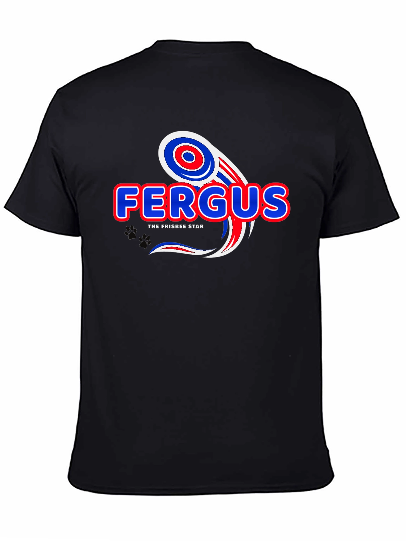 Fergus Frisbee Star T-Shirt