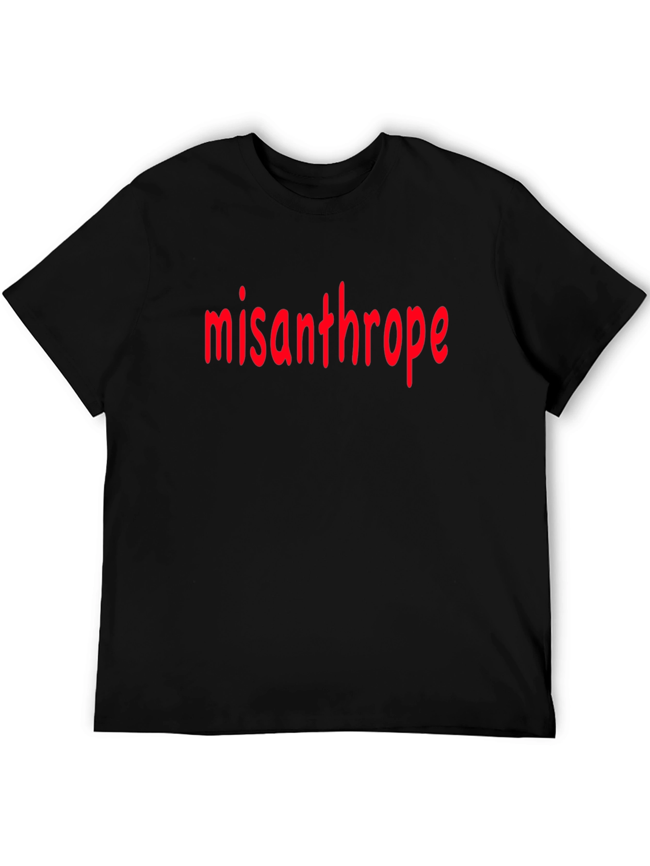 Misanthrope Graphic Tee - Black
