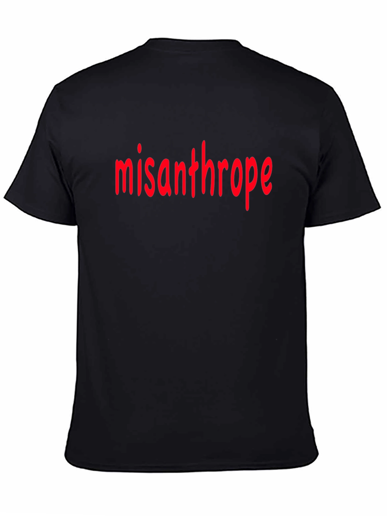 Misanthrope Graphic Tee - Black