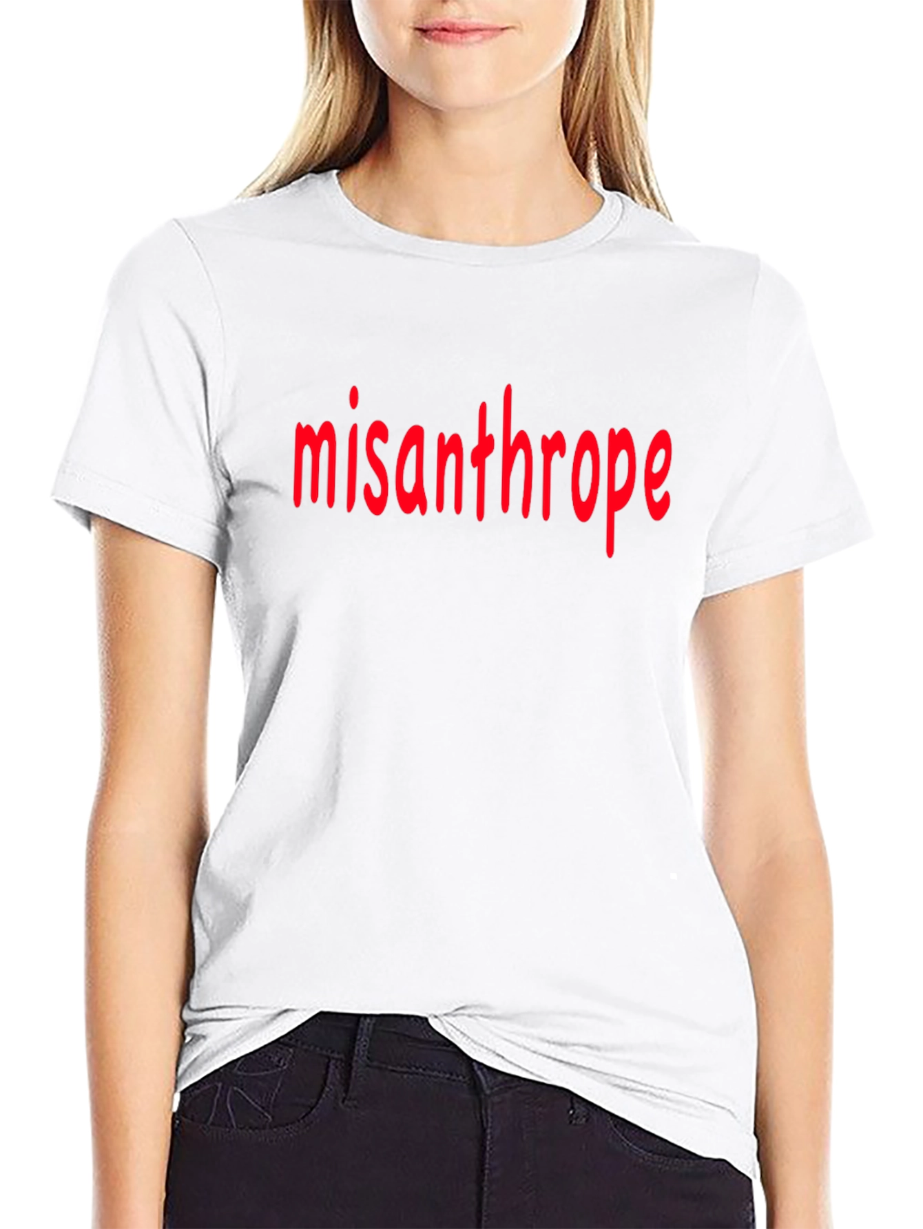 Misanthrope Graphic Tee - Black