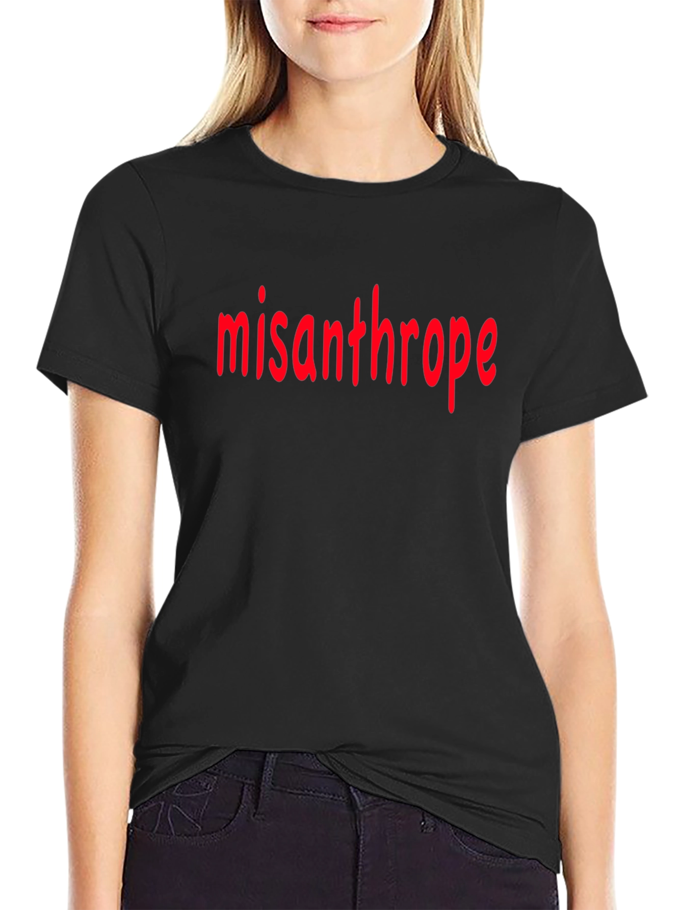 Misanthrope Graphic Tee - Black