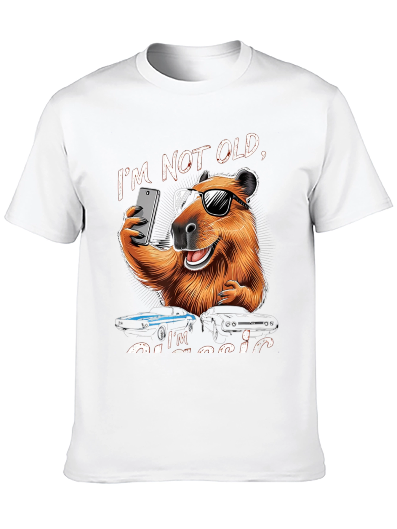 Im Not Old Im Classic Capybara T-Shirt