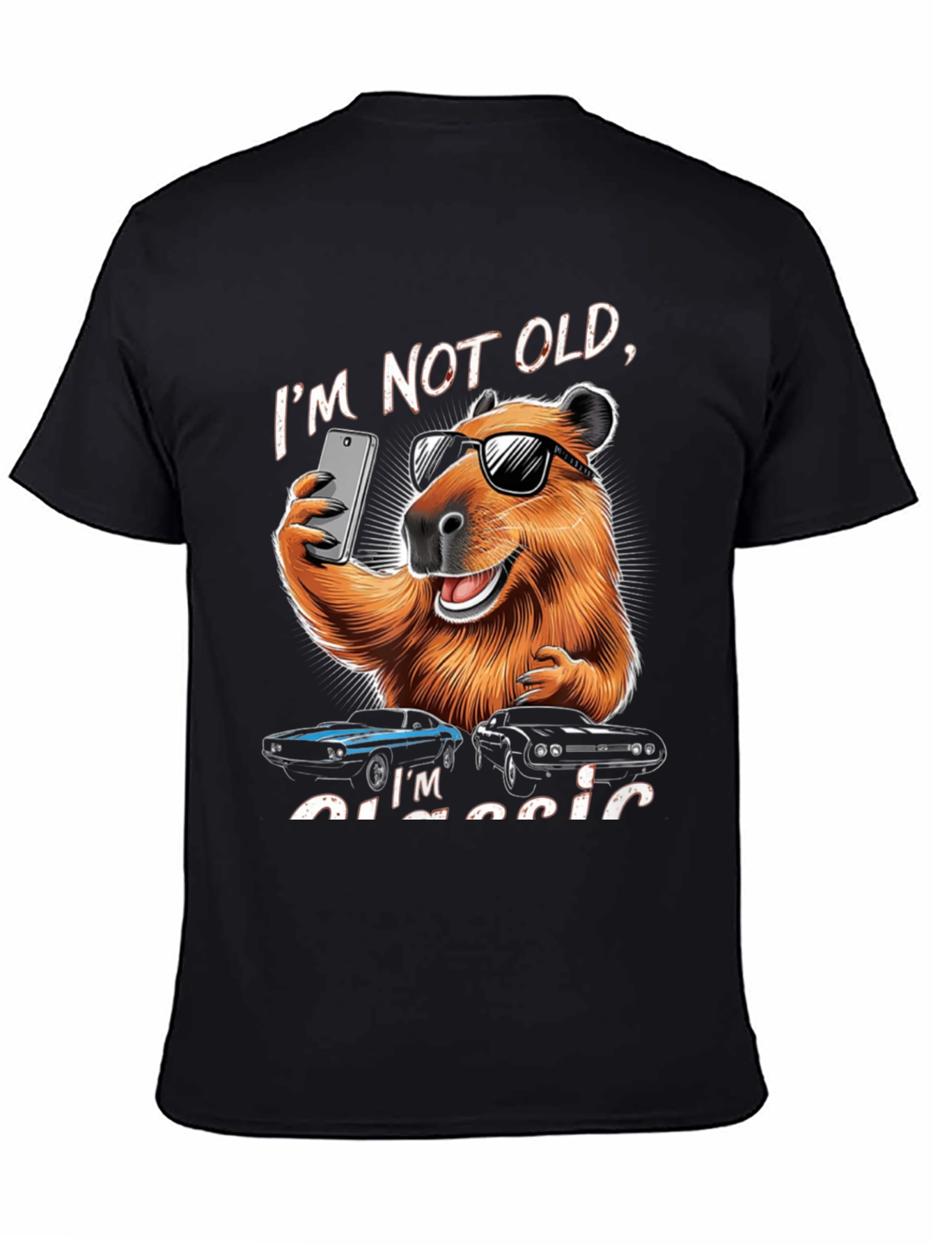 Im Not Old Im Classic Capybara T-Shirt