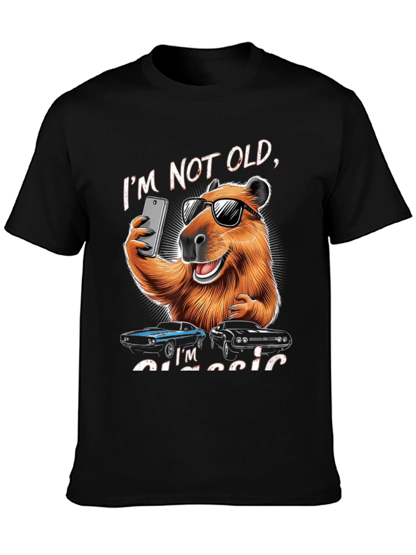 Im Not Old Im Classic Capybara T-Shirt