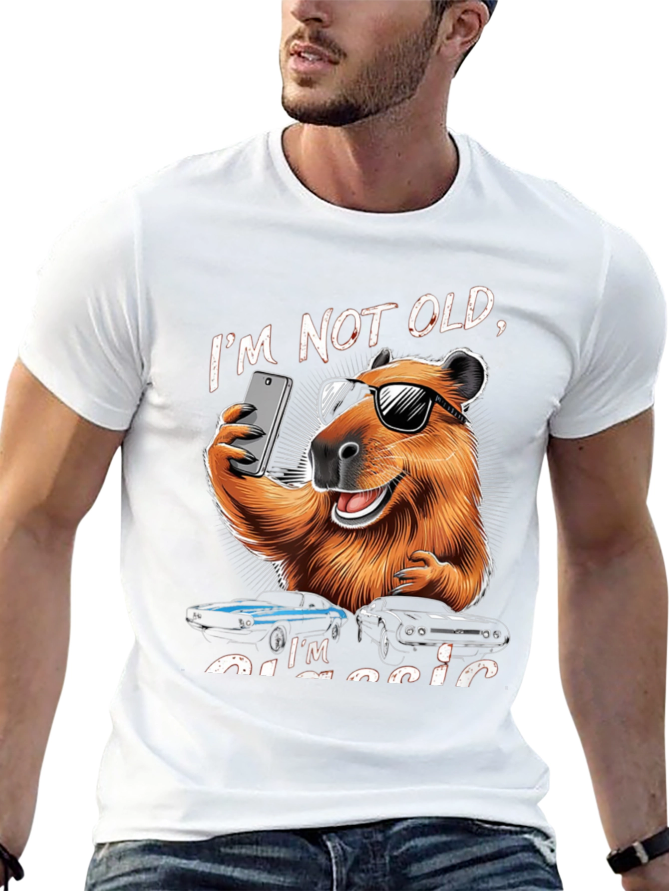 Im Not Old Im Classic Capybara T-Shirt