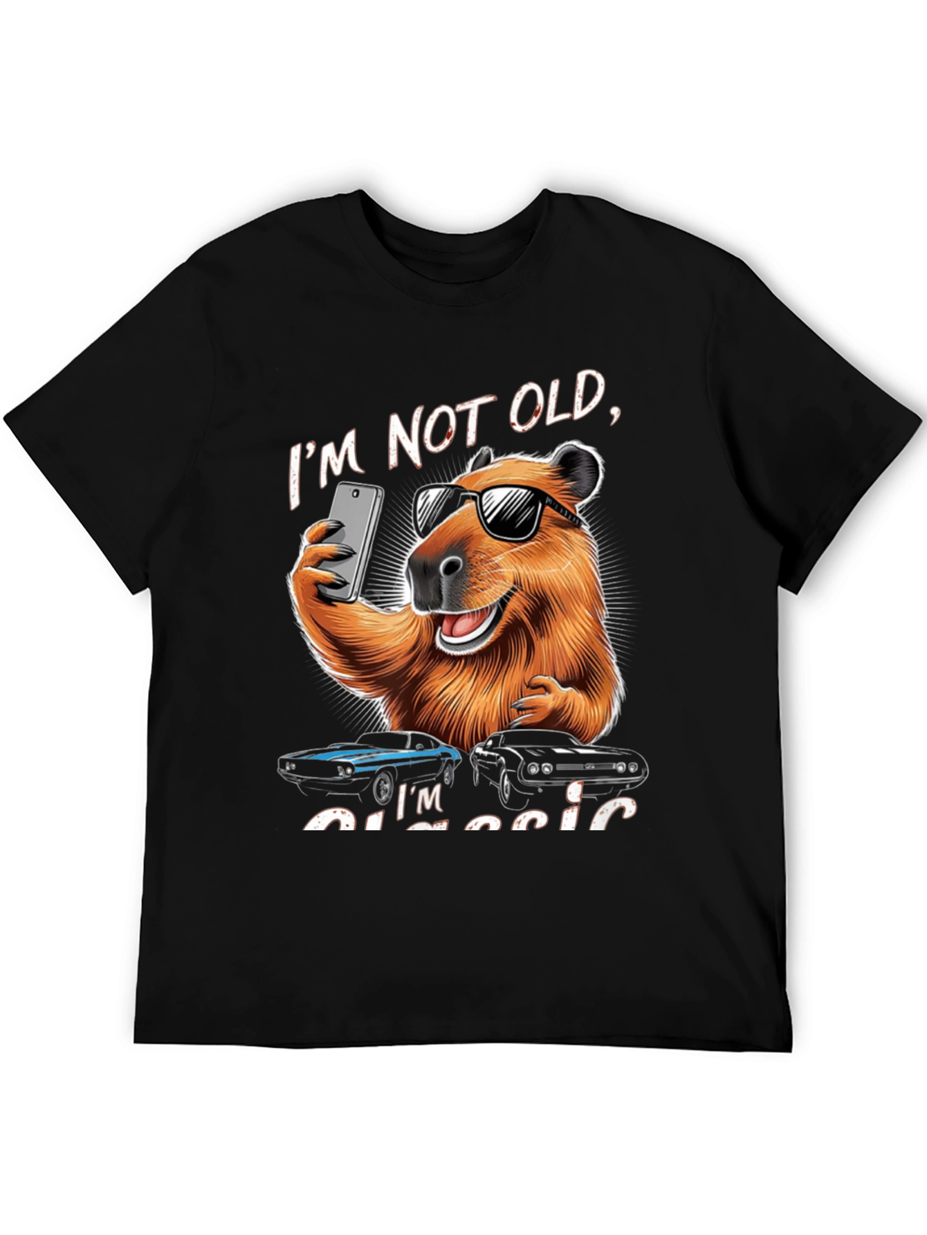 Im Not Old Im Classic Capybara T-Shirt