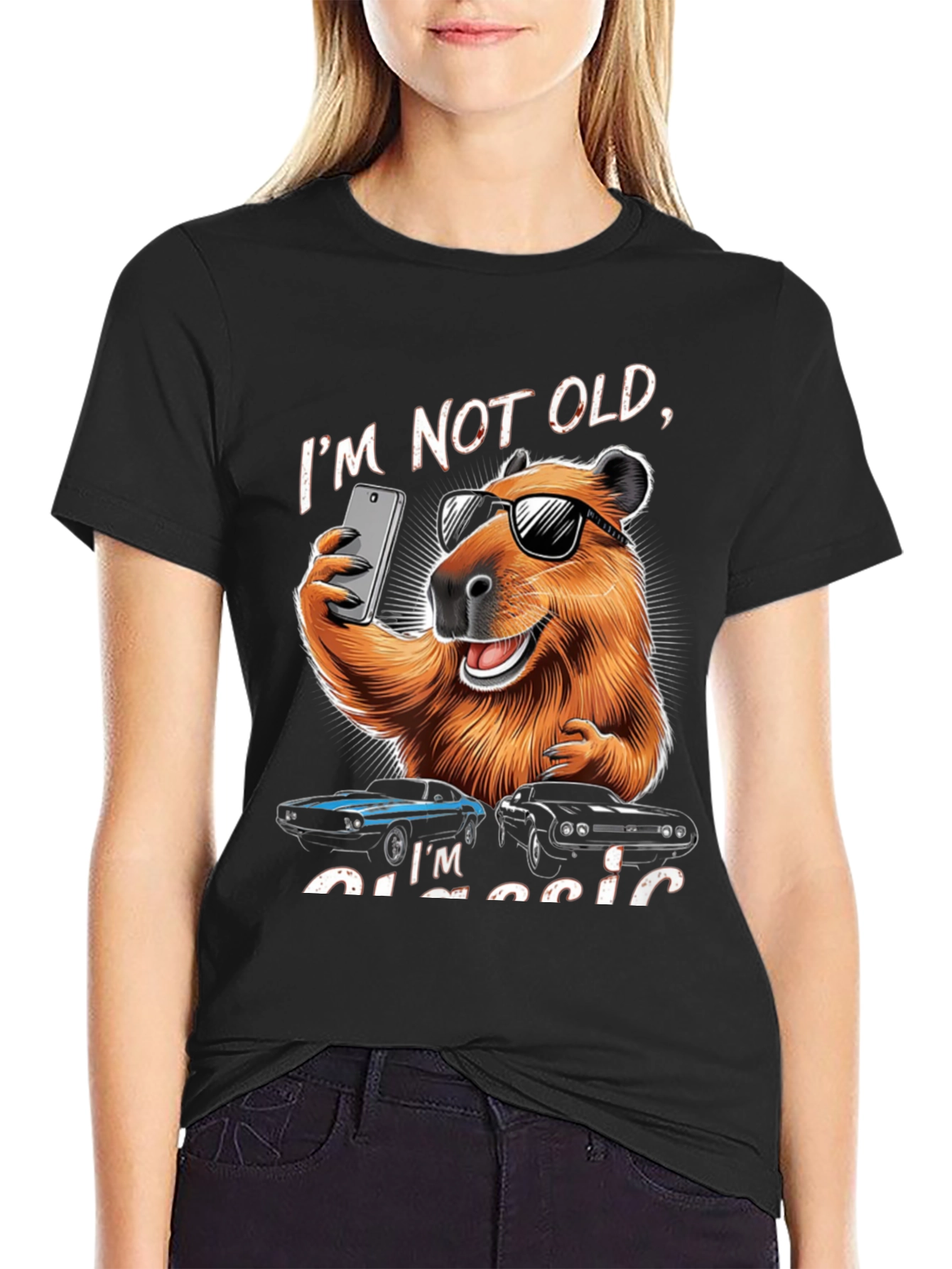 Im Not Old Im Classic Capybara T-Shirt