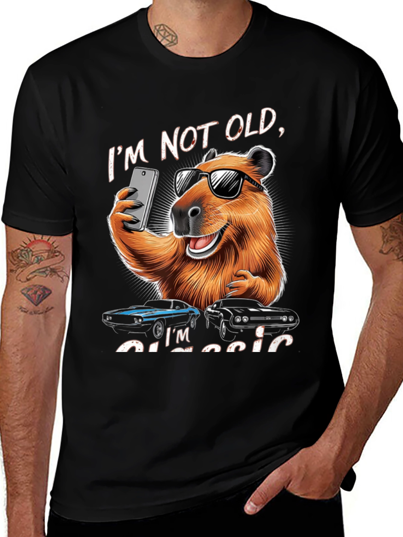 Im Not Old Im Classic Capybara T-Shirt