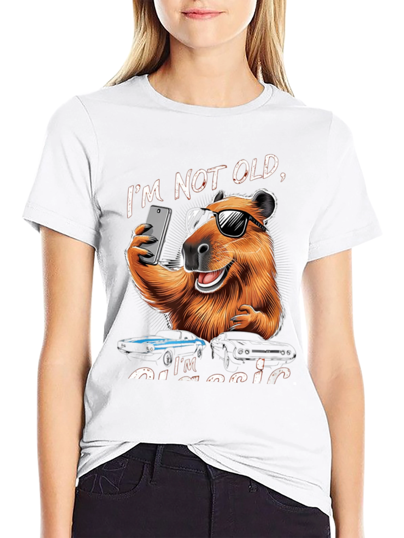 Im Not Old Im Classic Capybara T-Shirt