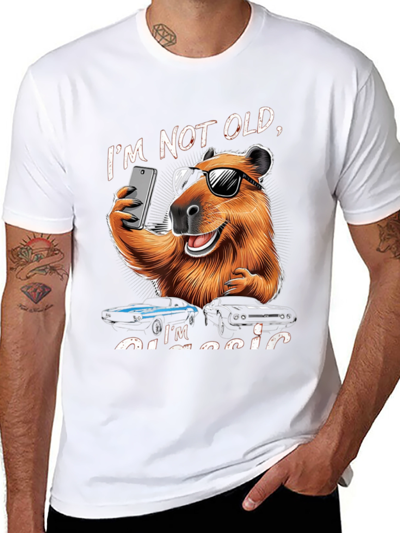 Im Not Old Im Classic Capybara T-Shirt